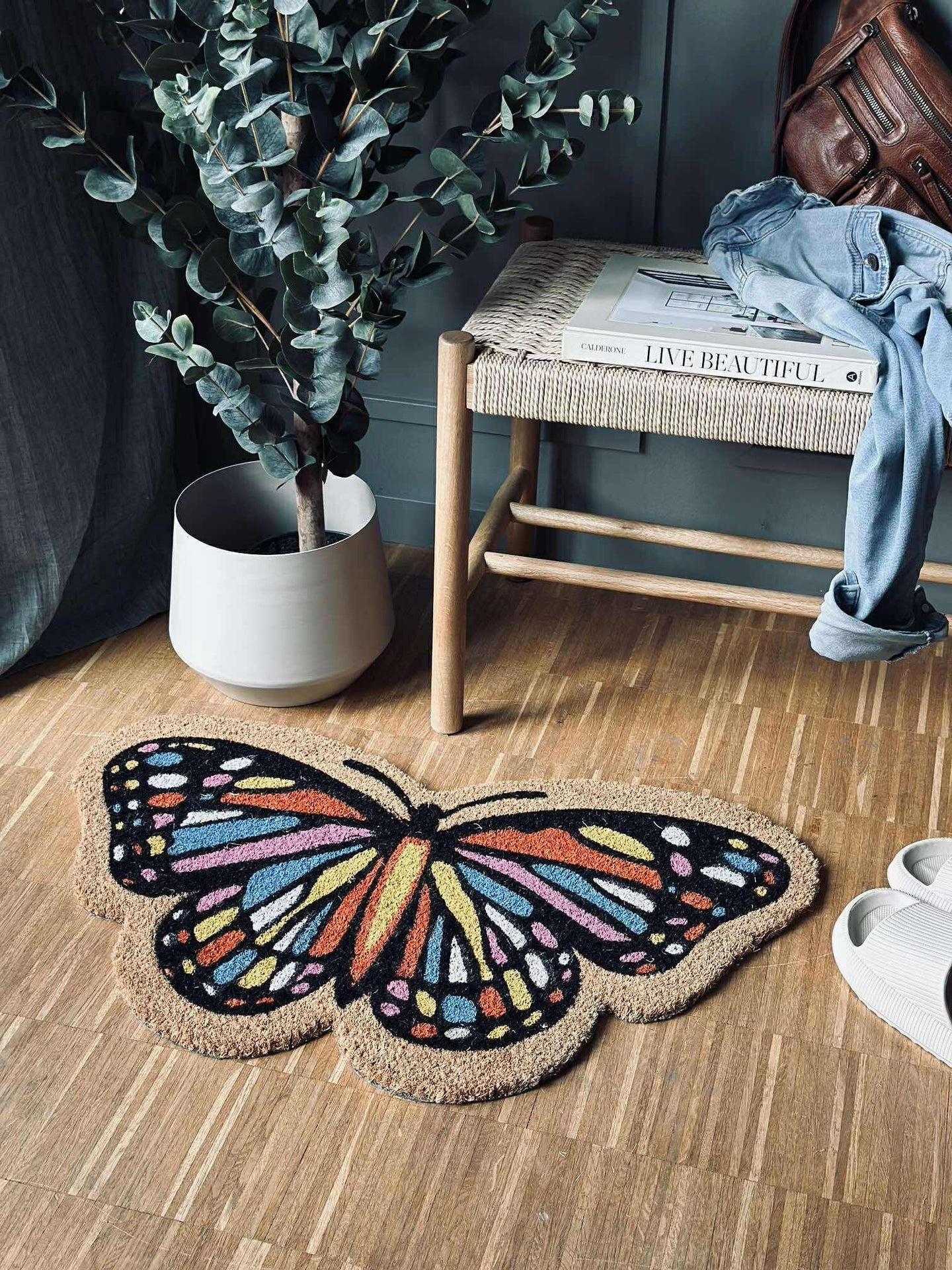Fußmatte Schmetterling