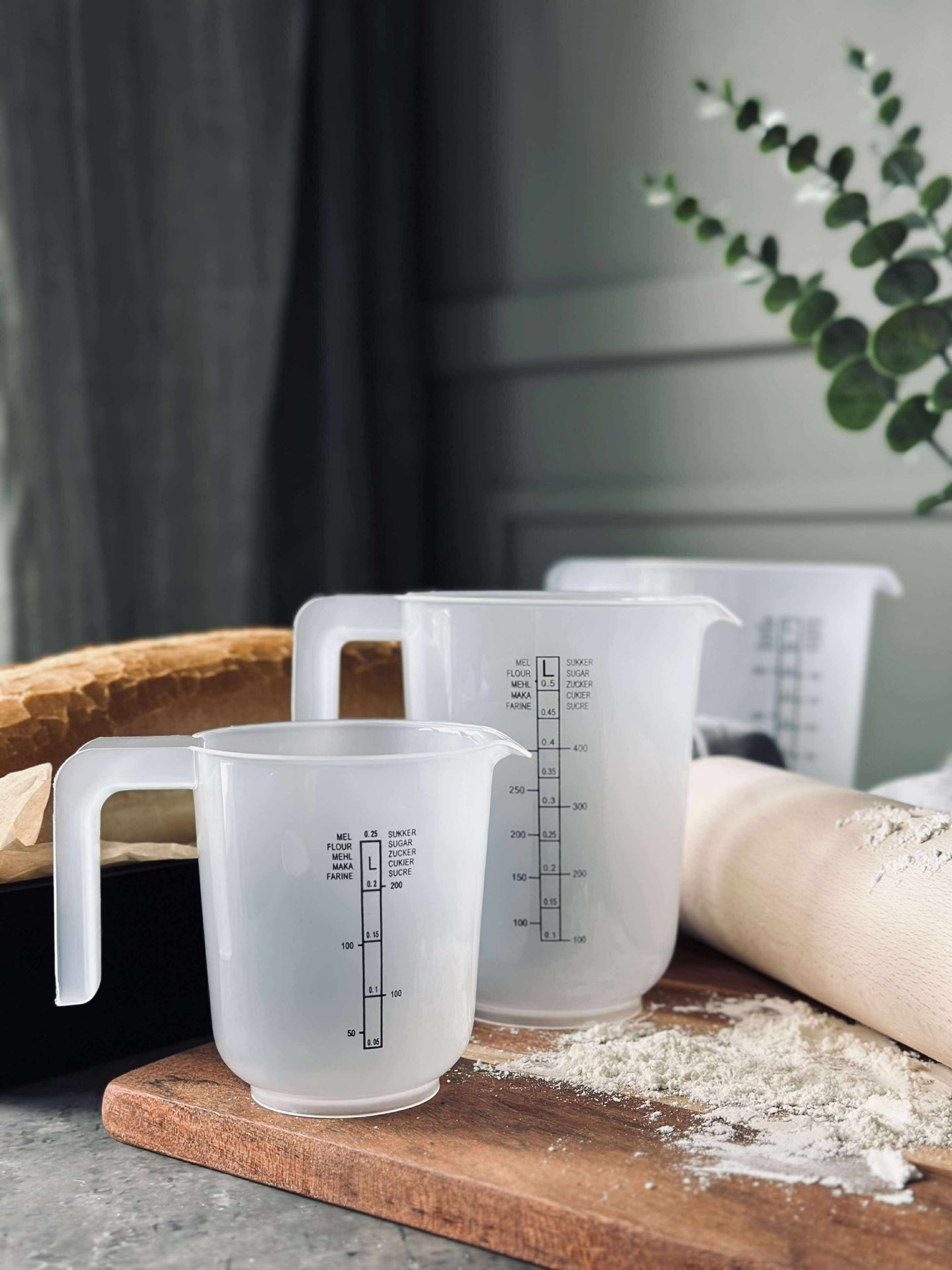 Messbecher - Set mit 3 Stk.