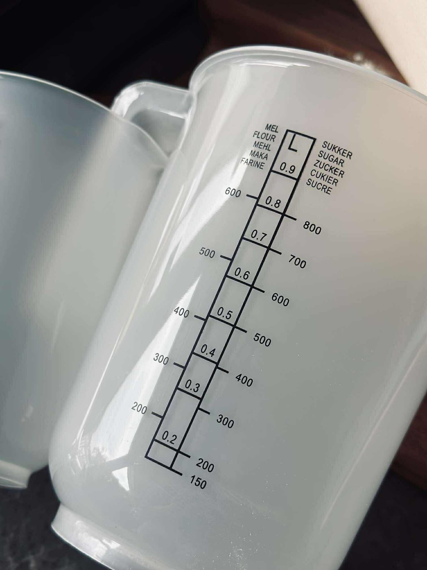 Messbecher - Set mit 3 Stk.