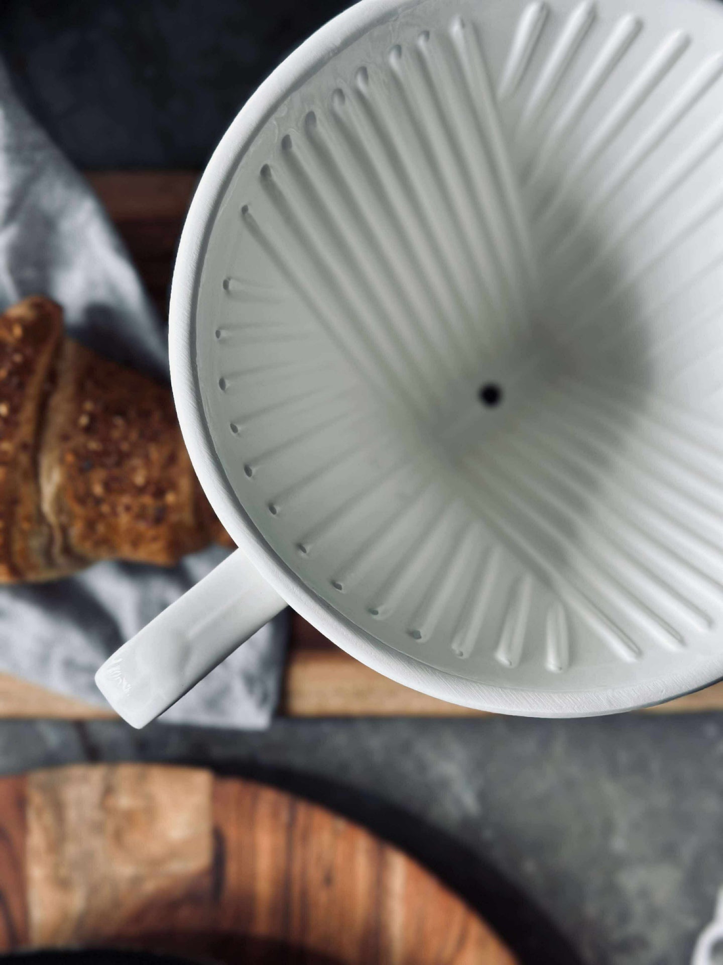 Kaffeefilter aus Porzellan
