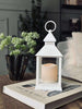 Laterne mit Timer - White