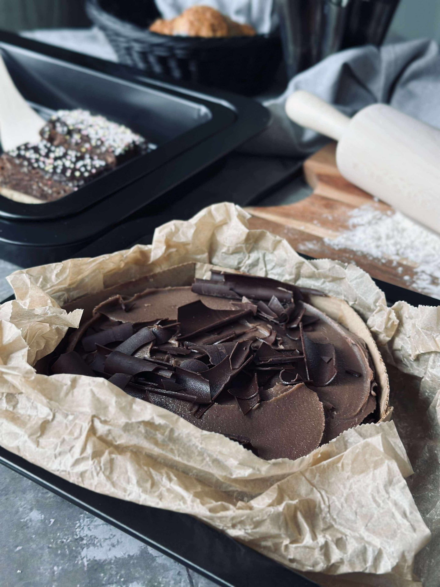 Backblech-Set mit 3 Stück, Antihaftbeschichtung