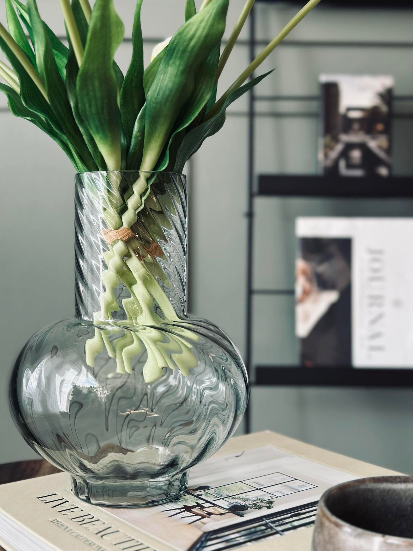 Vase Sasha - Blau