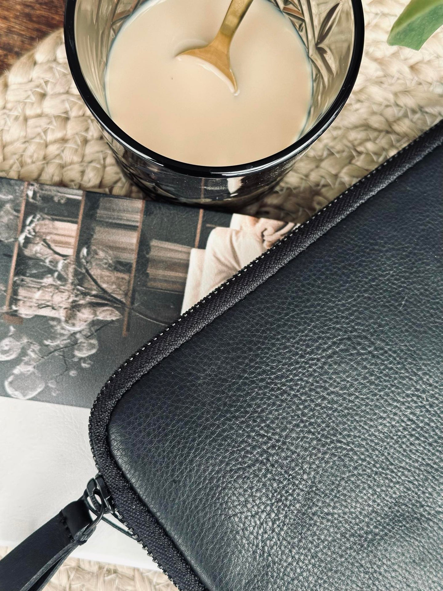 iPad-Sleeve - Schwarz / Schwarz