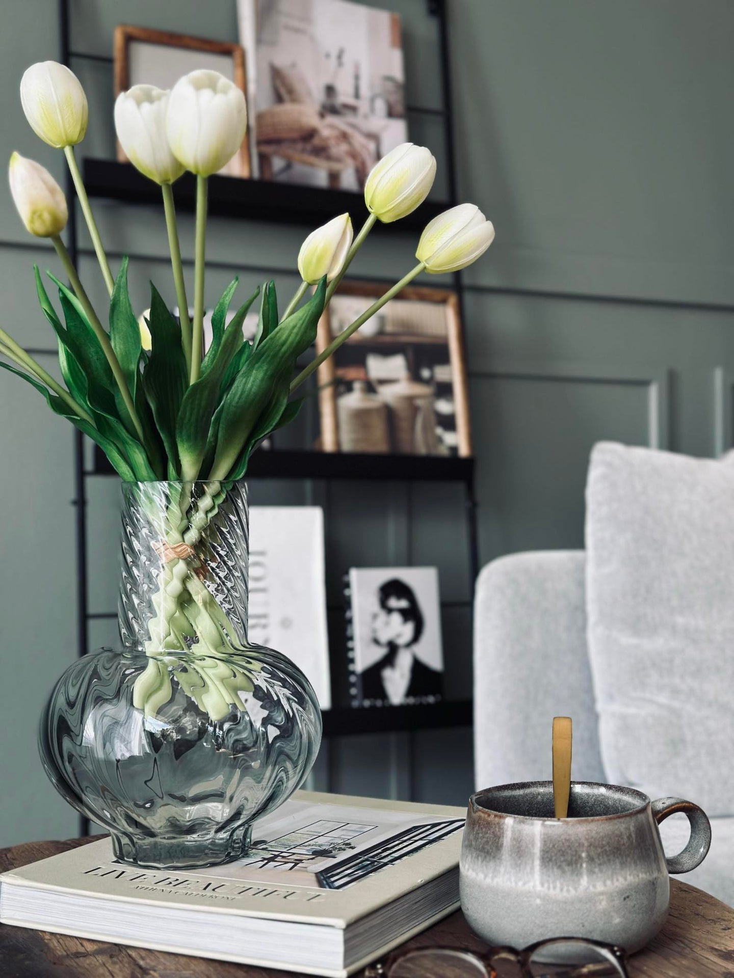 Vase Sasha - Blau