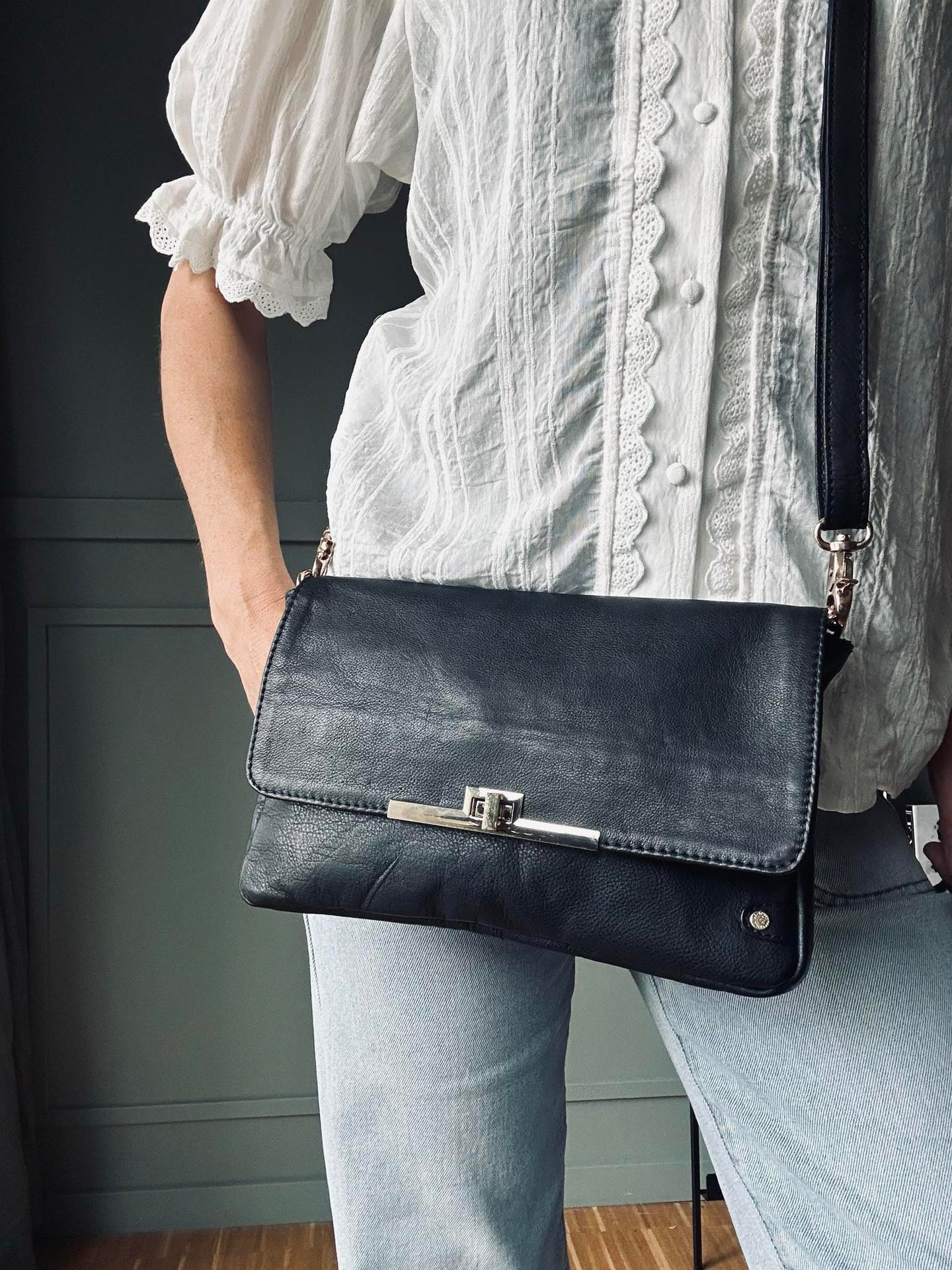 Clutch Elegant schwarz/gold