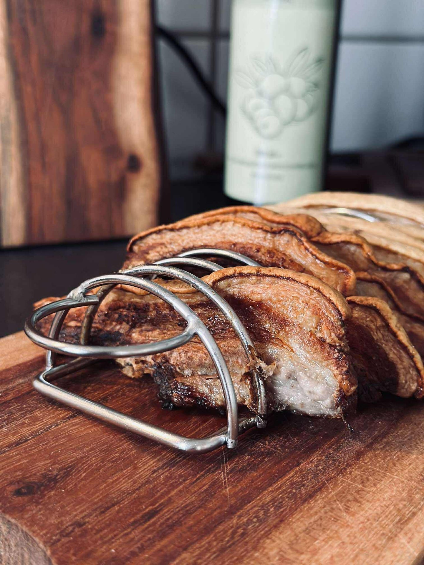 Halter für gebratenen Schweinebauch – für Airfryer