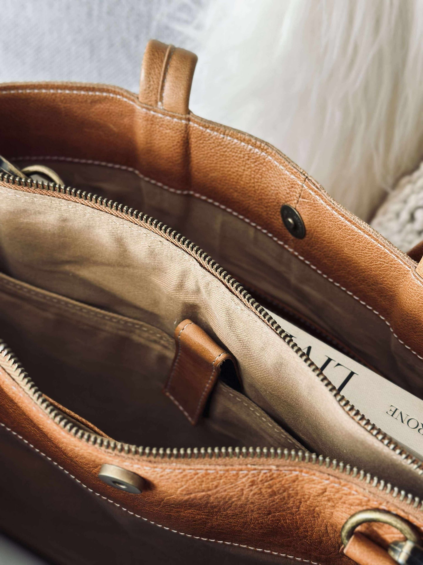 Arbeitstasche - Valerie Cognac