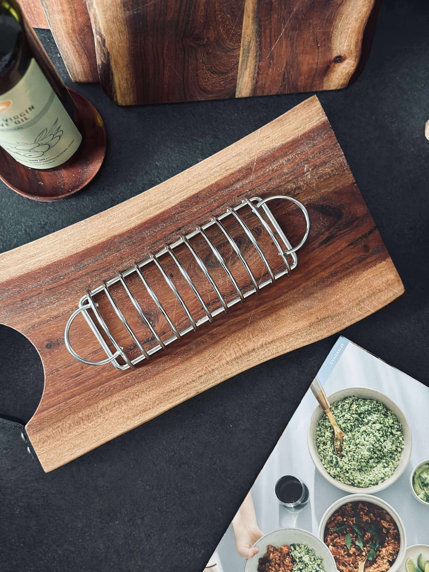 Halter für gebratenen Schweinebauch – für Airfryer