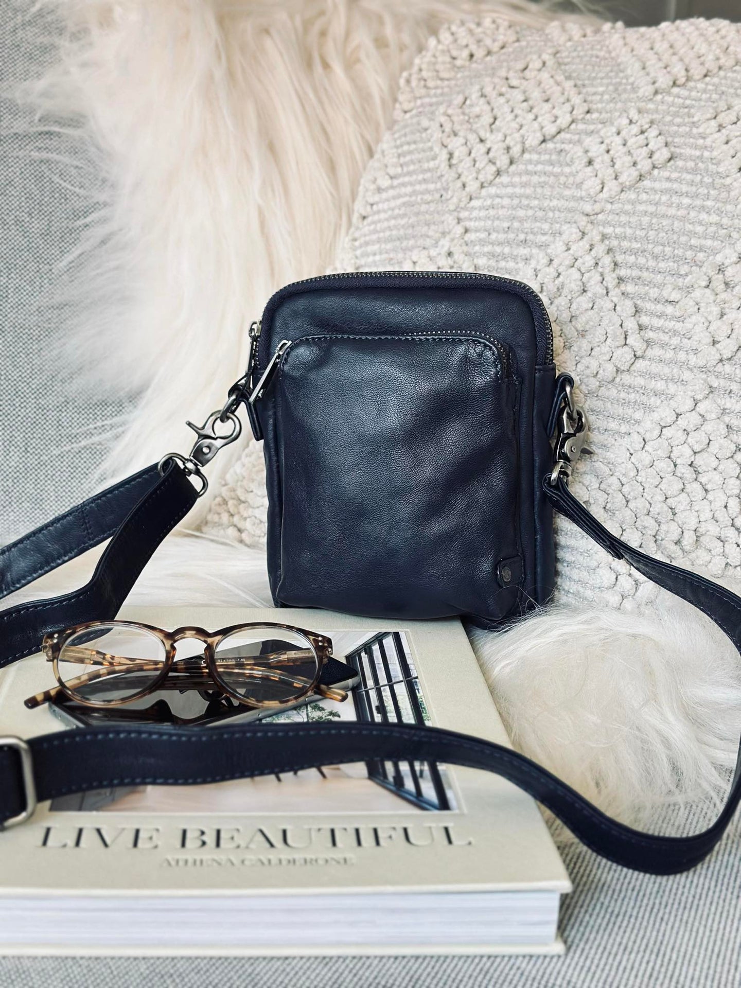 Handytasche Navy