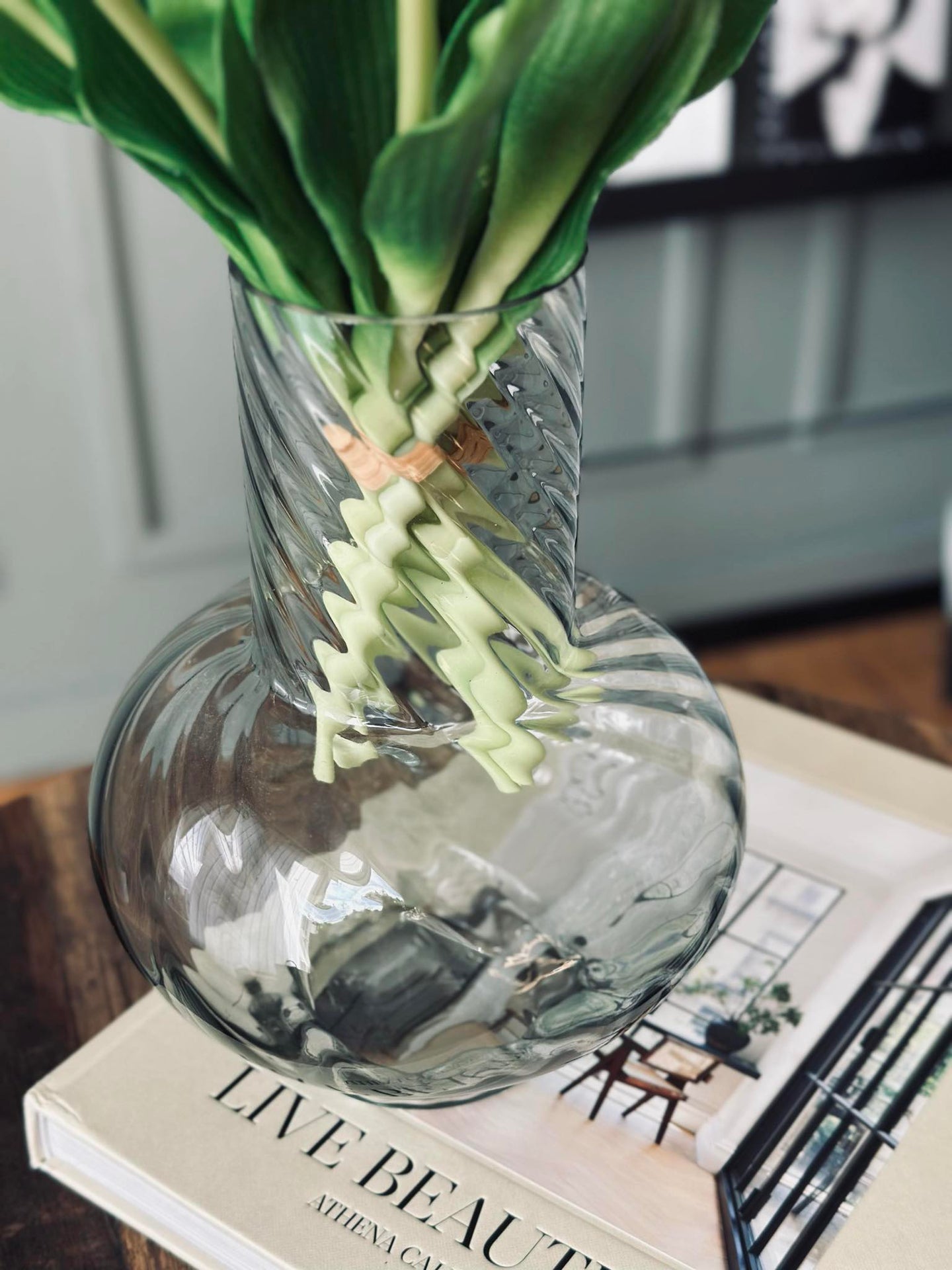 Vase Sasha - Blau