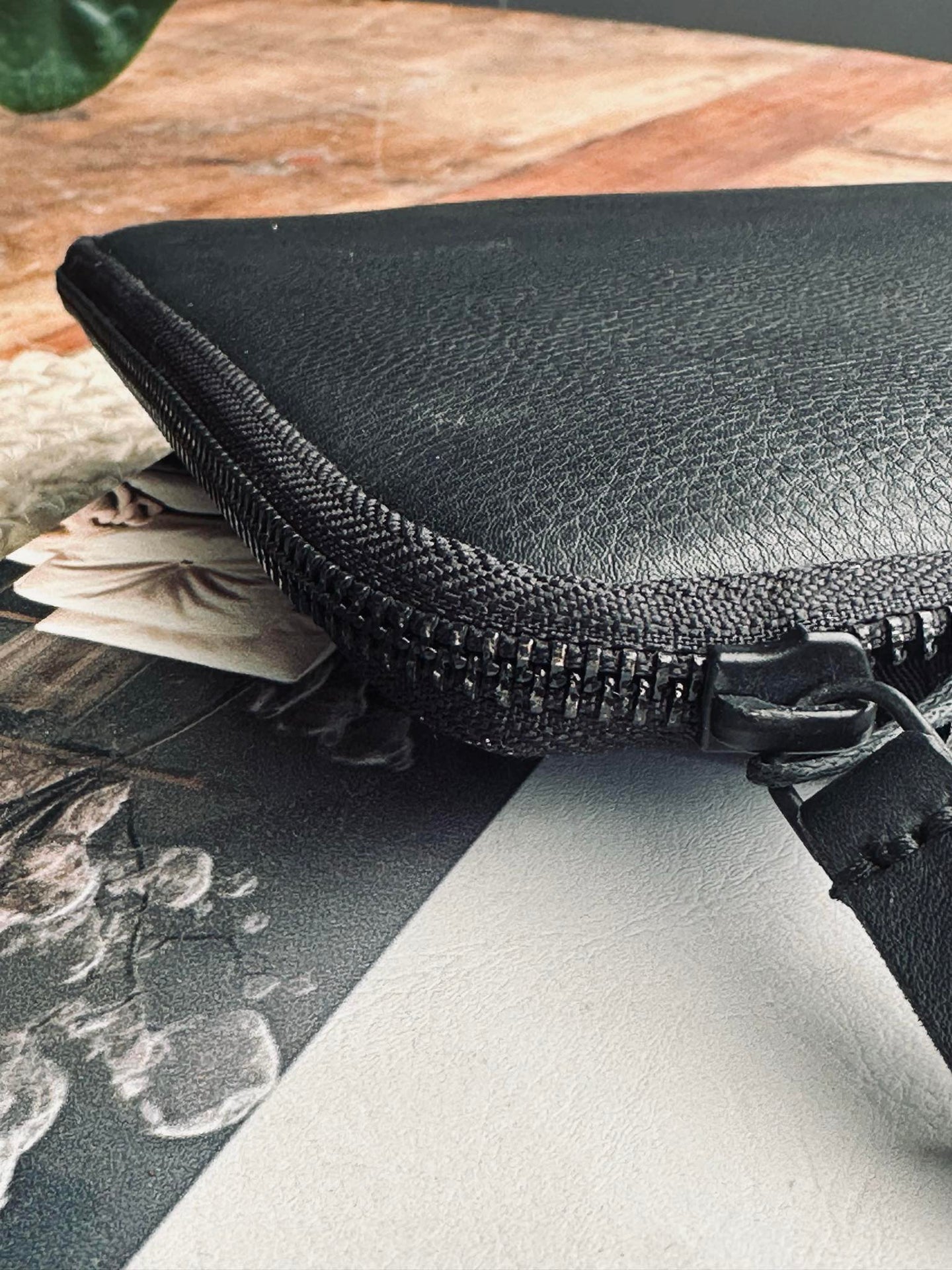 iPad-Sleeve - Schwarz / Schwarz
