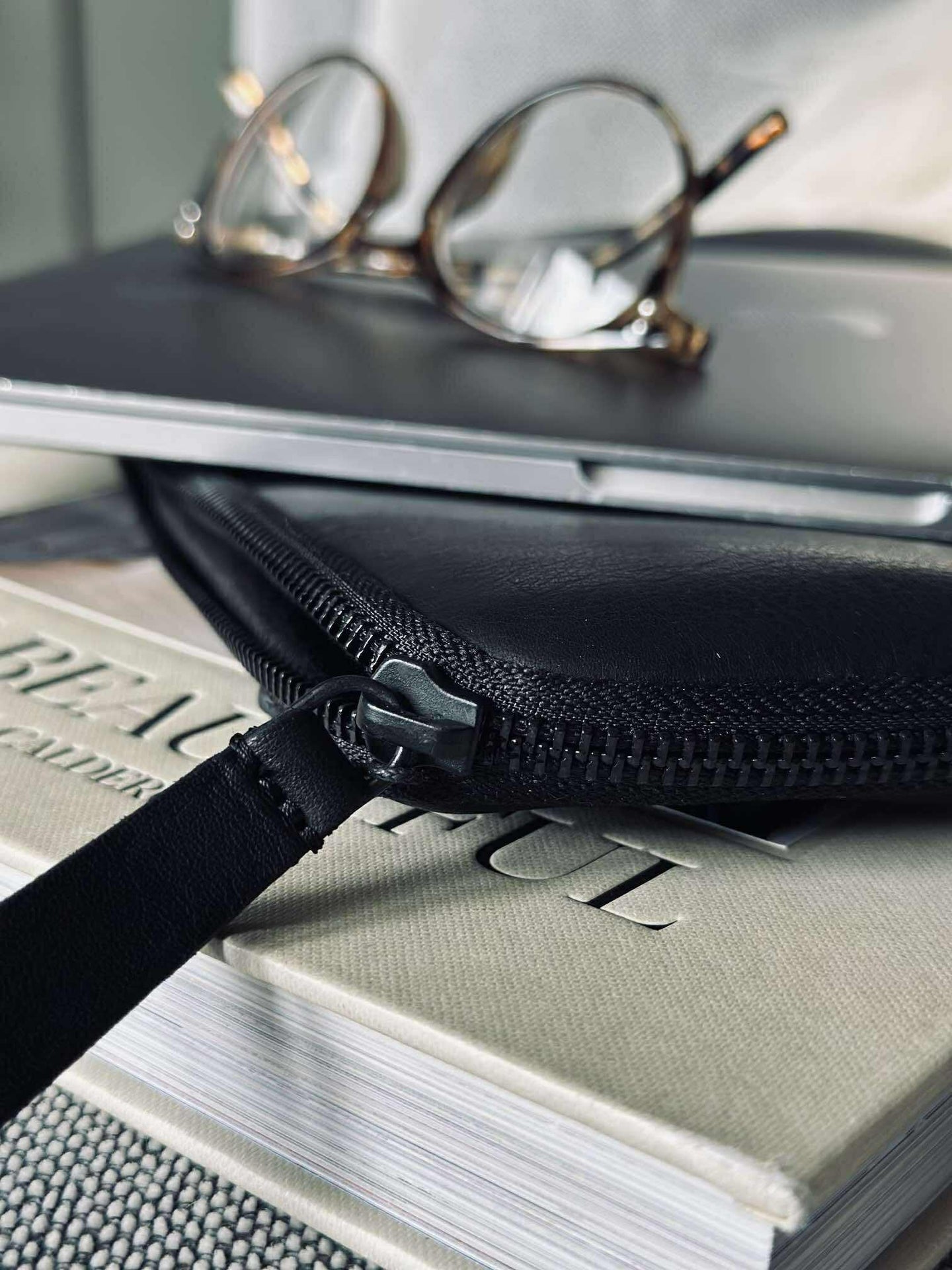 Laptop sleeve - Schwarz / schwarz