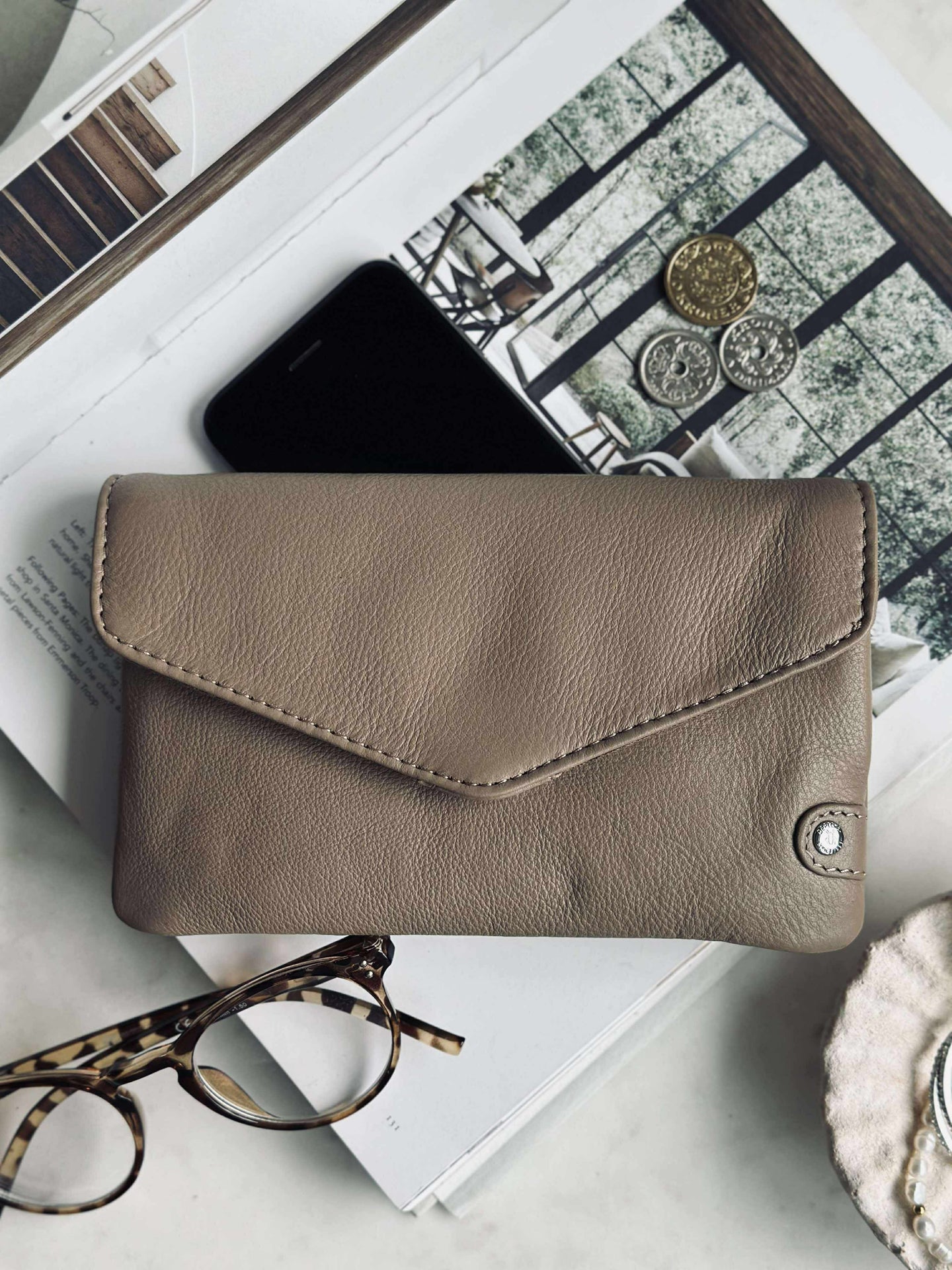 Geldbörse Aura - Dusty Taupe