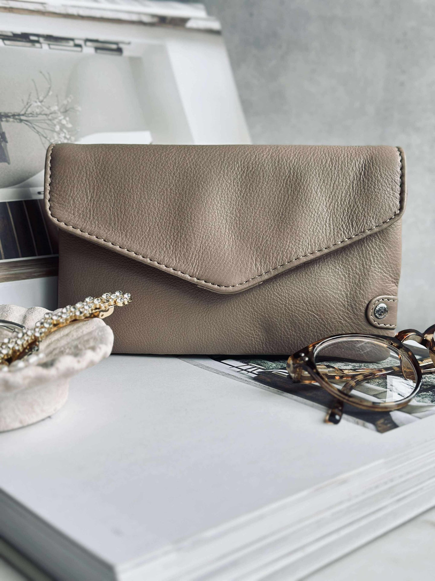 Geldbörse Aura - Dusty Taupe