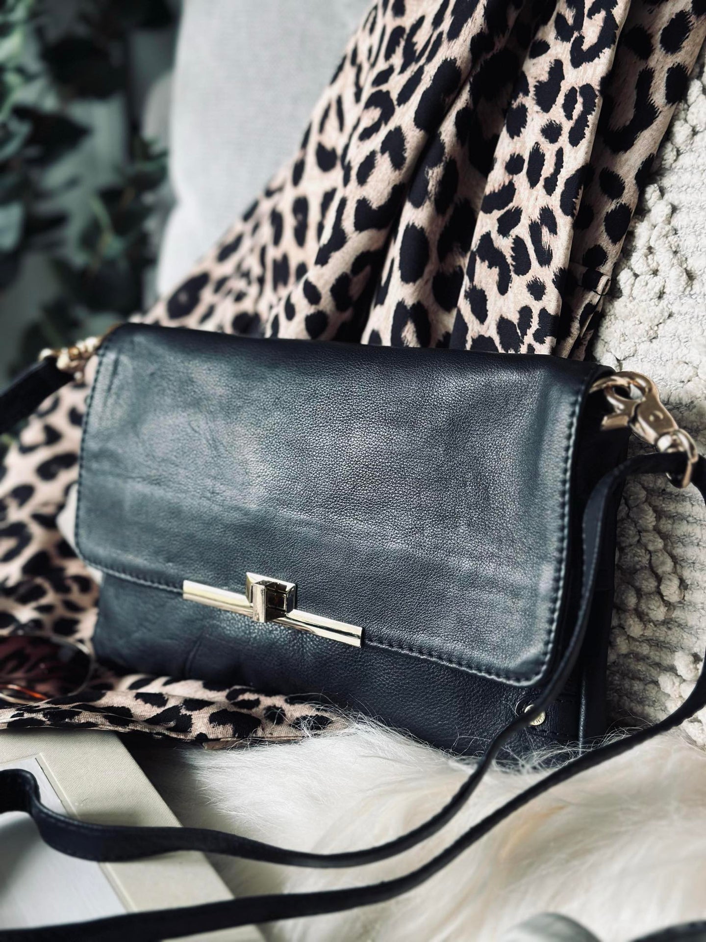 Clutch Elegant schwarz/gold