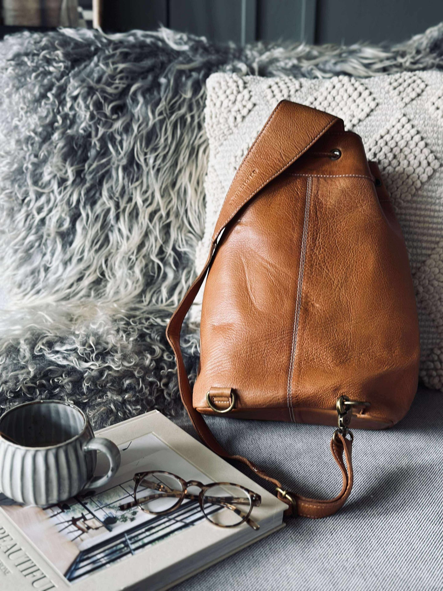 Rucksack Jude Cognac