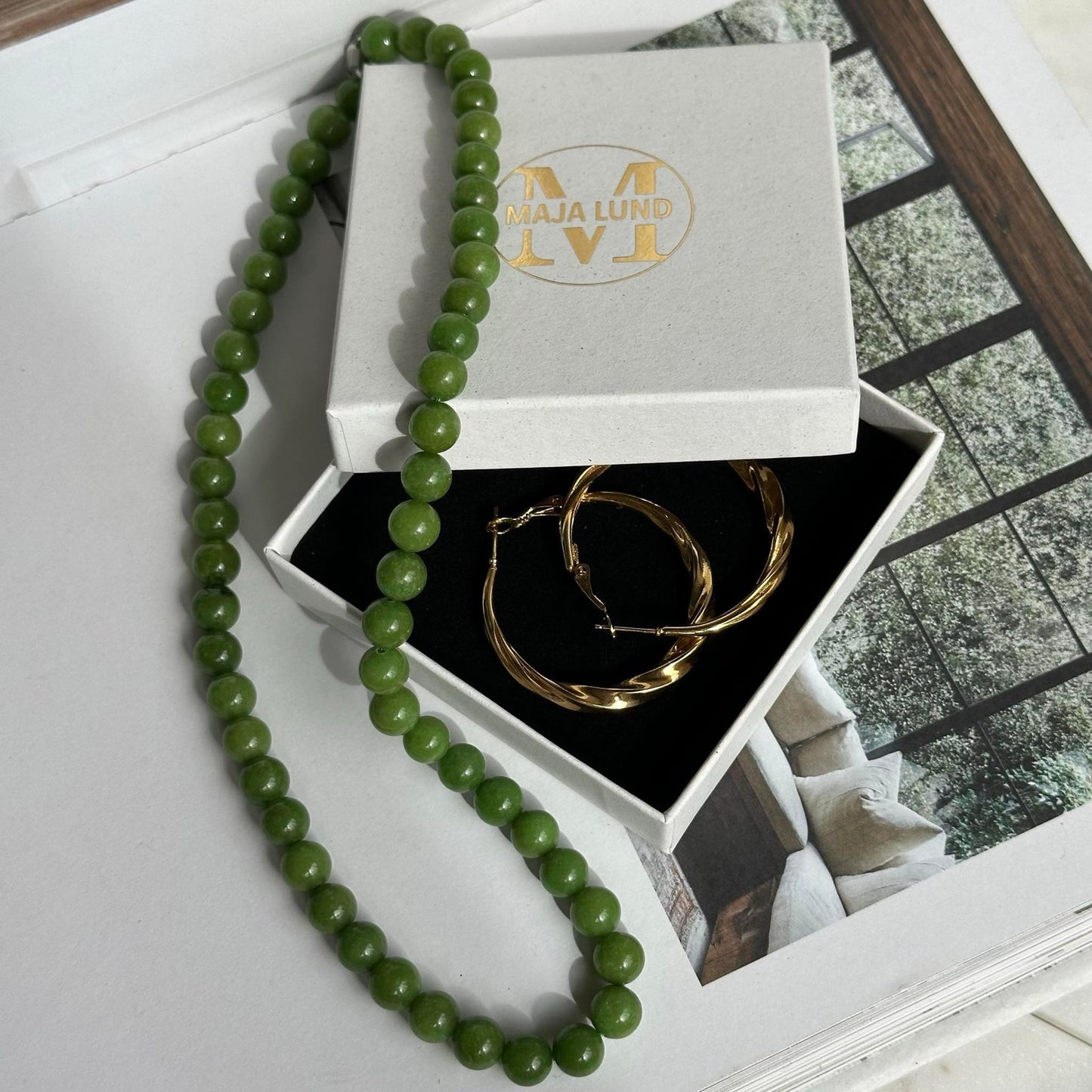 Halskette Mary Emerald