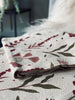 Plaid Recycling-Baumwolle - Flora