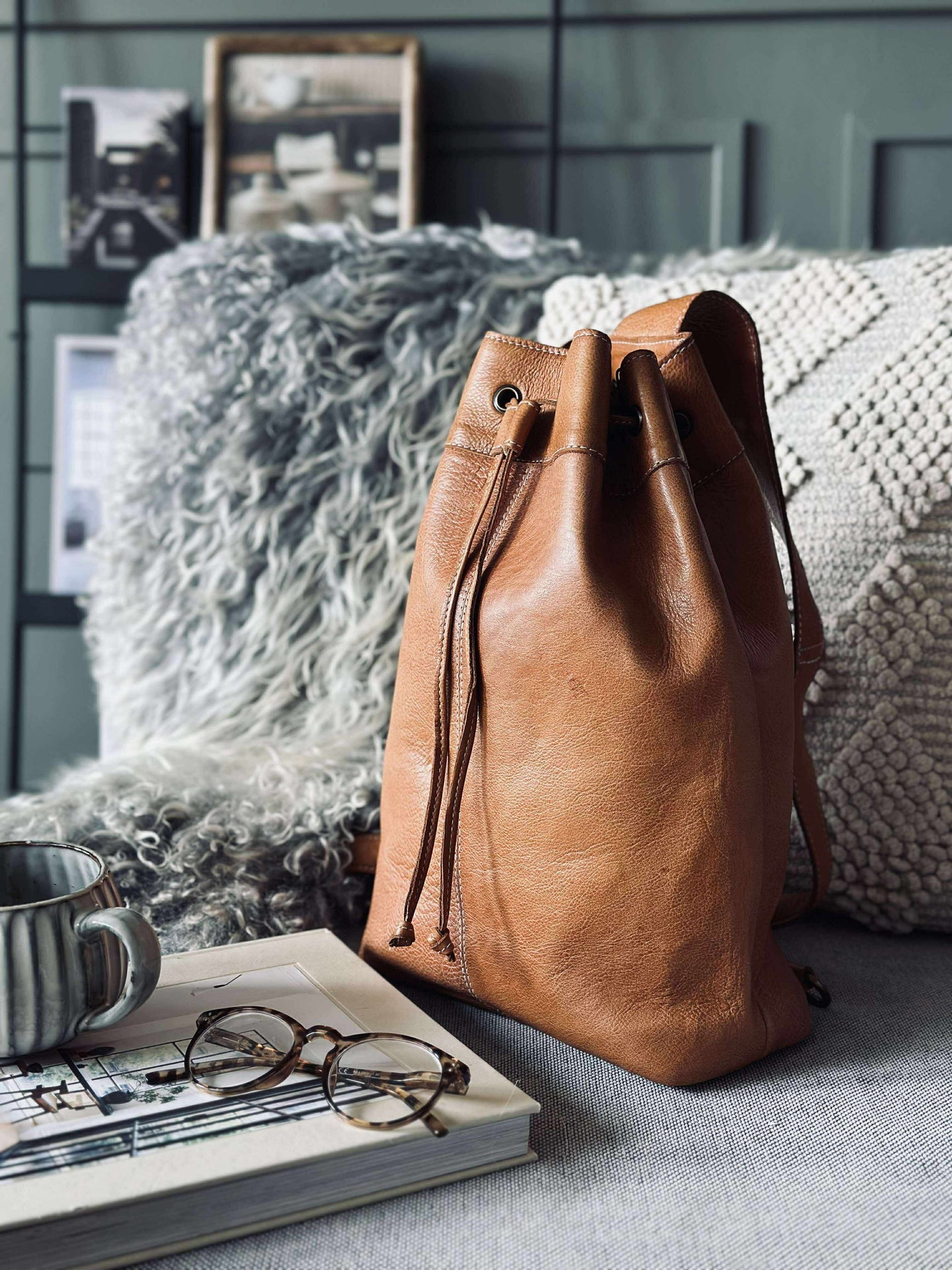 Rucksack Jude Cognac