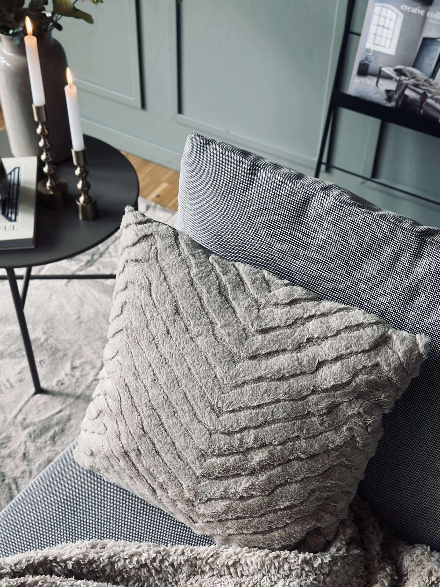 Kissen mit Füllung - Beige