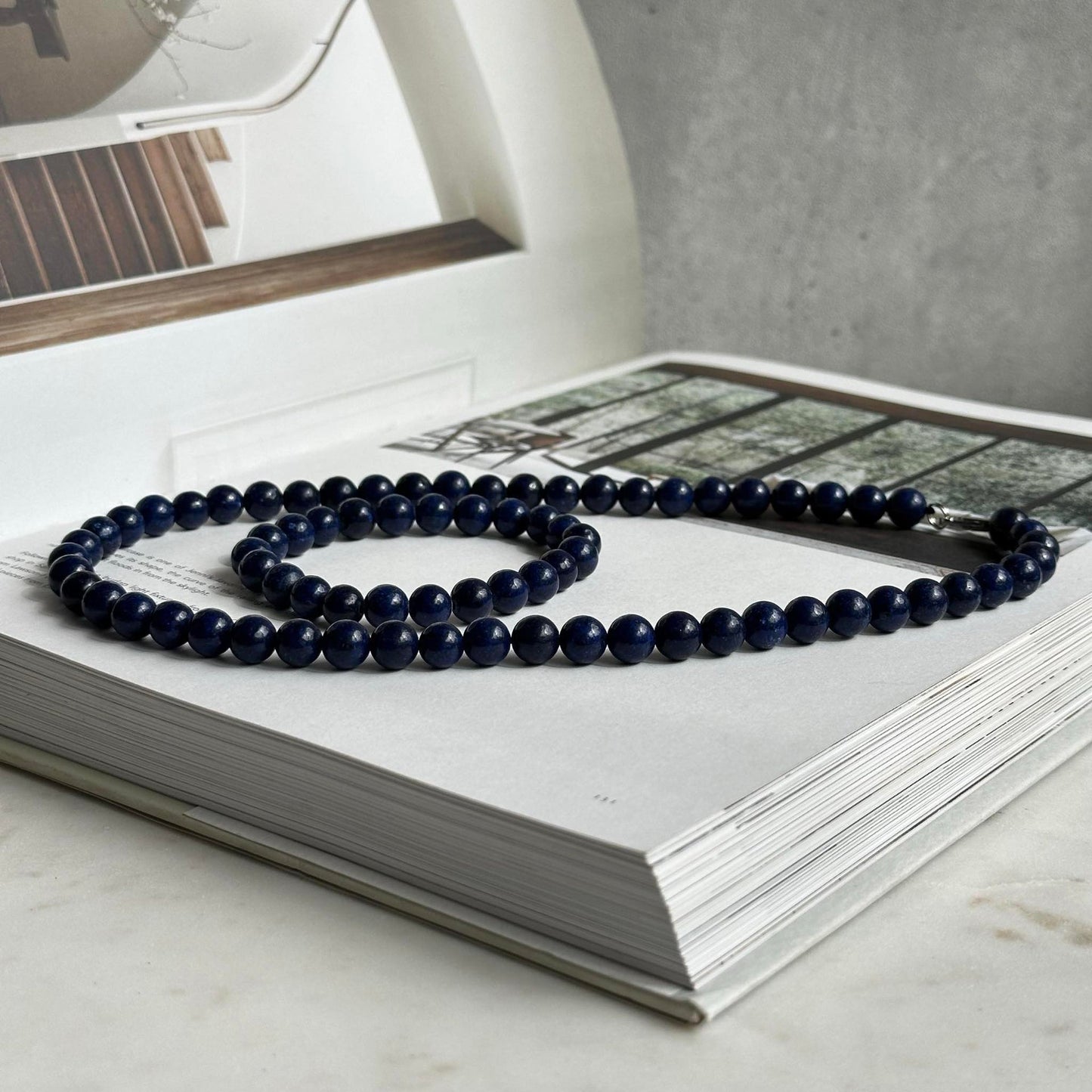 Halskette Mary Navy