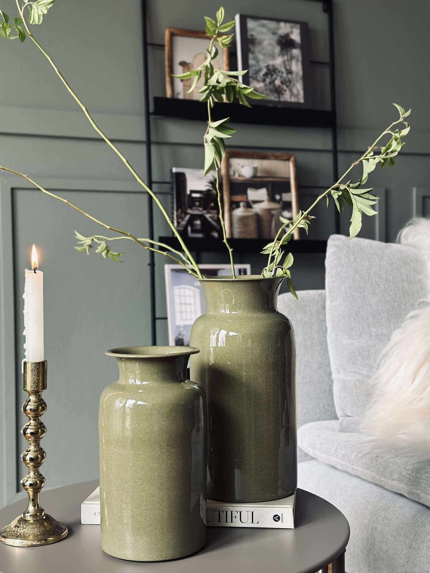 Vase Grün - mehrere Größen