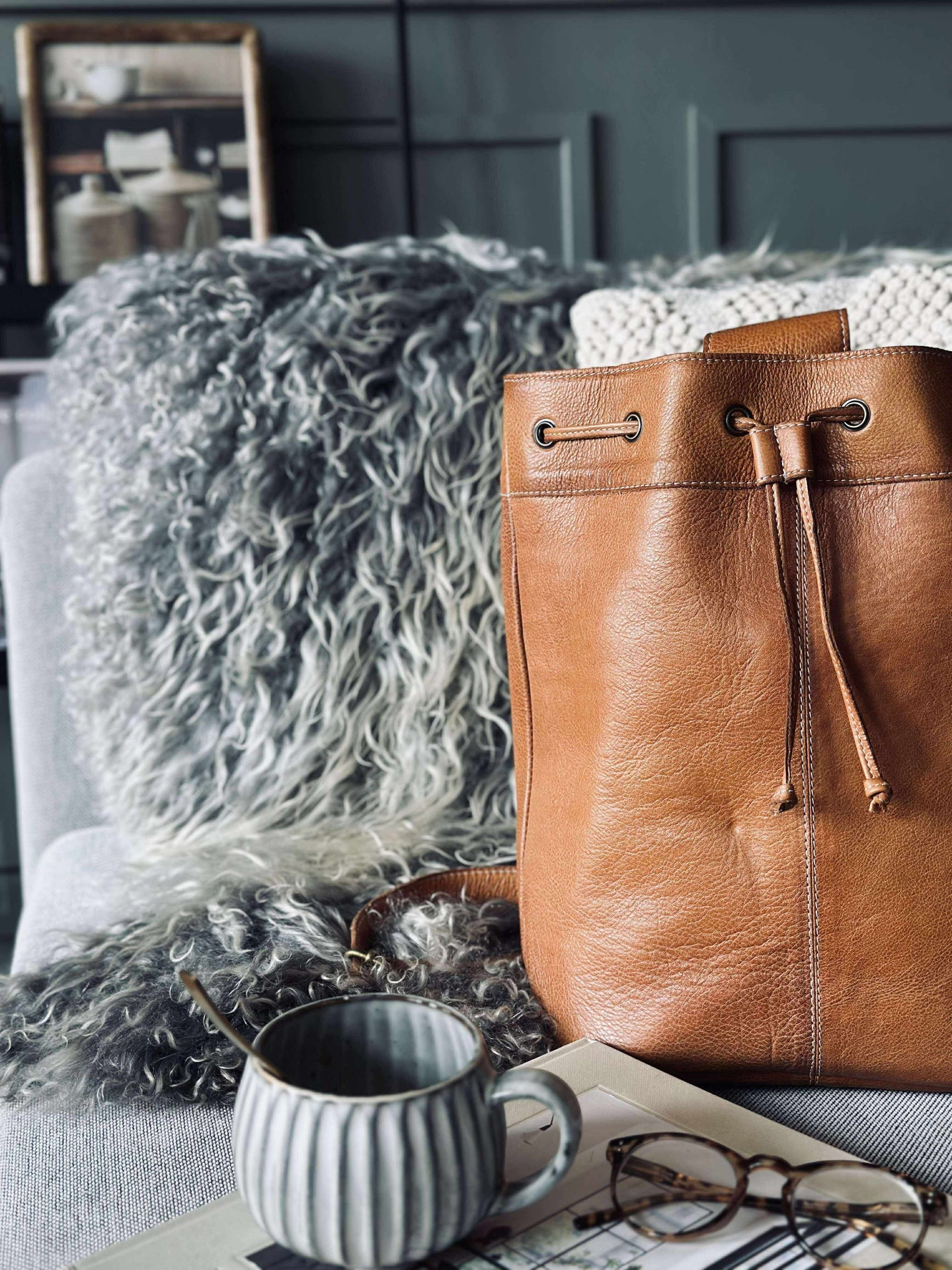 Rucksack Jude Cognac