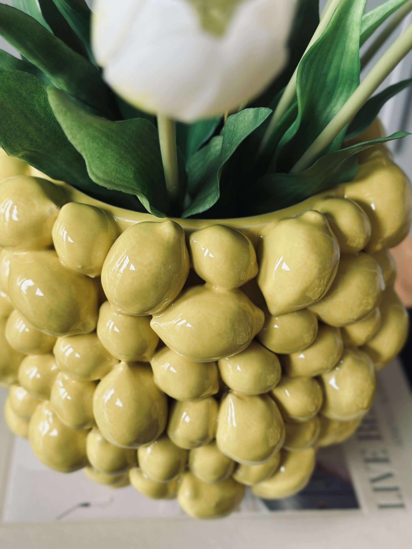 Übertopf CITRUS Large - Handgefertigt
