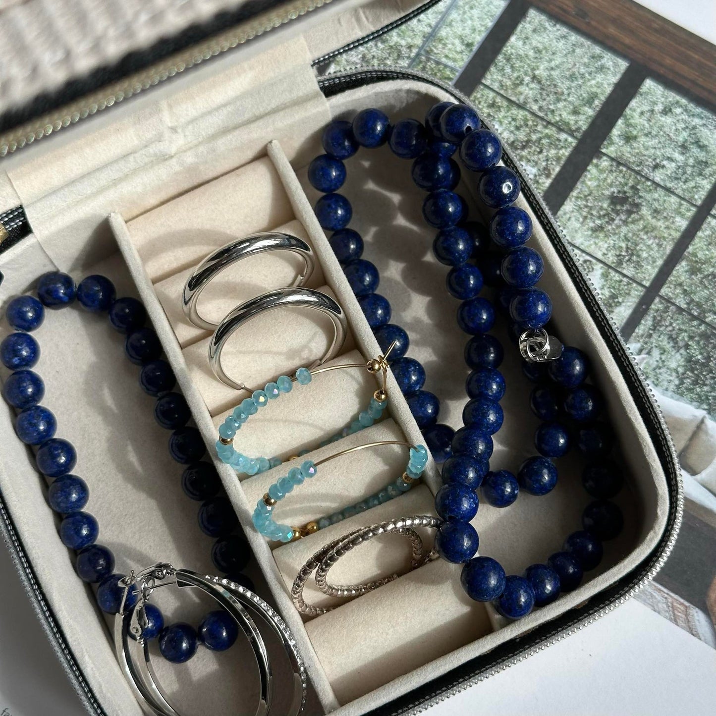 Halskette Mary Navy
