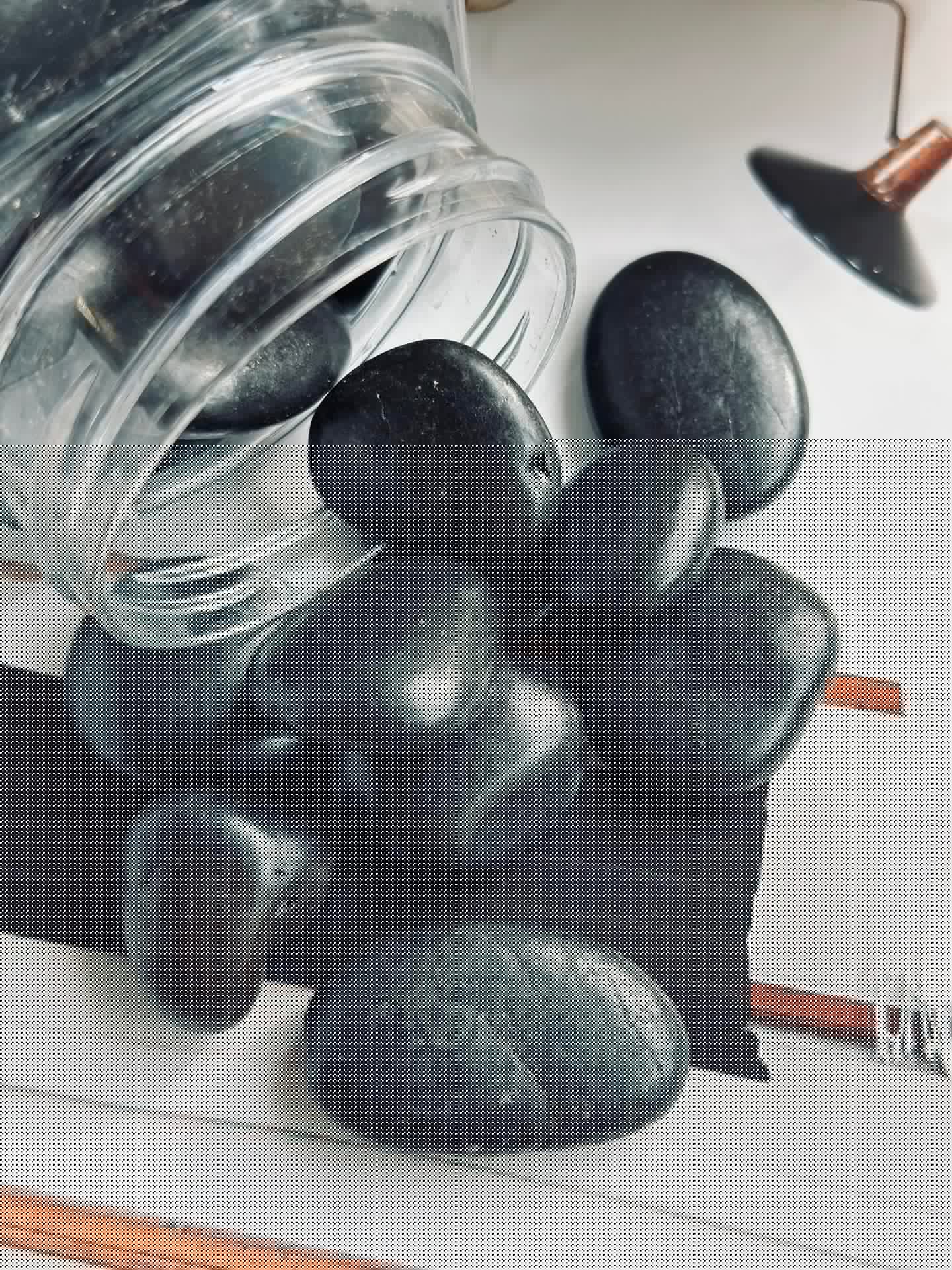 Steine zur Dekoration MIX STONE - 850 Gramm