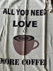 Plaid Recycling-Baumwolle - Coffee