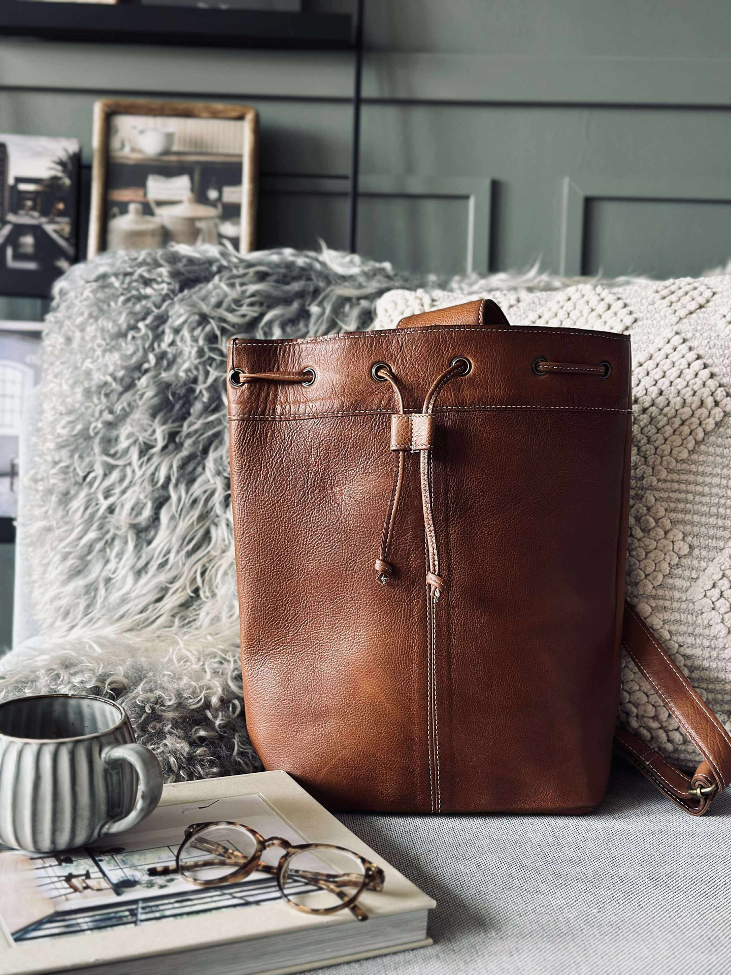 Rucksack Jude Walnut