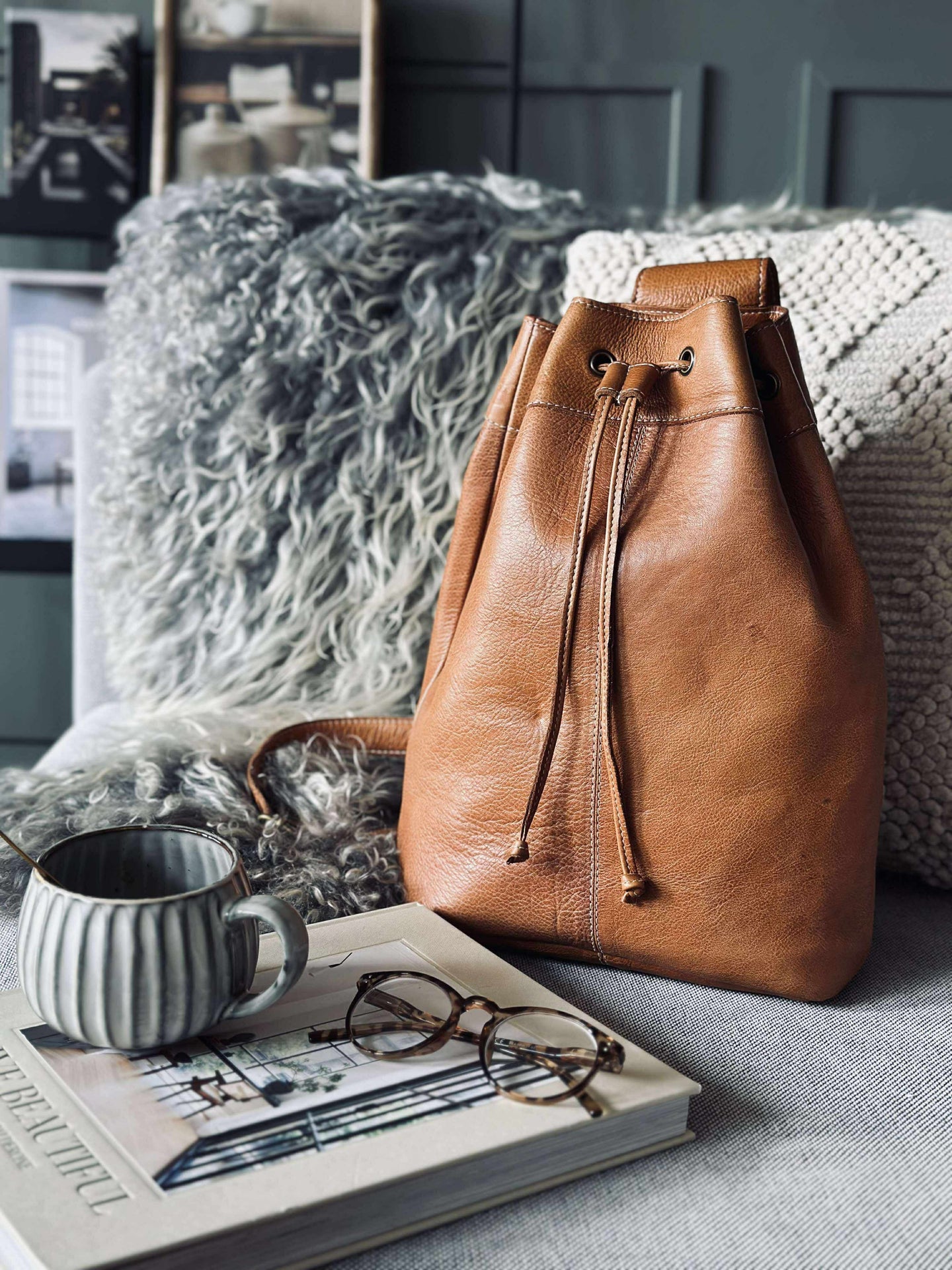 Rucksack Jude Cognac