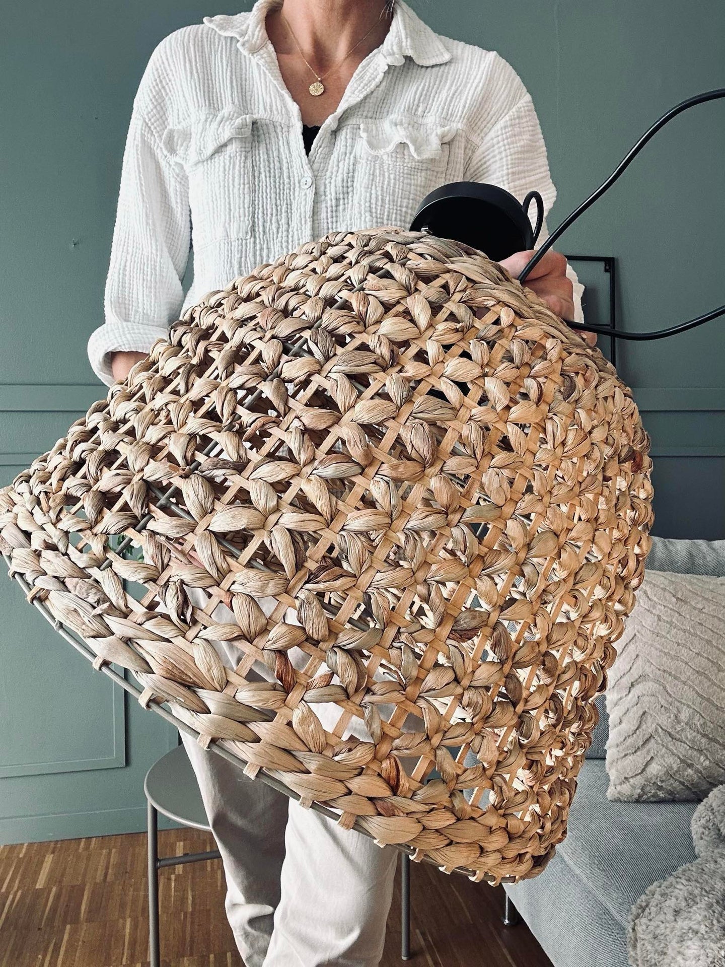 Lampe Wasserhyazinthe - Ø 48
