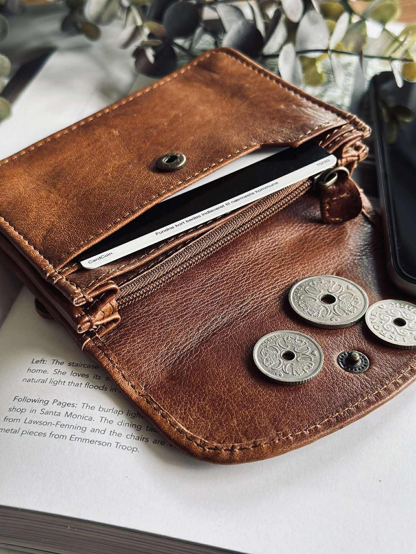 Portemonnaie Small URBAN Walnut