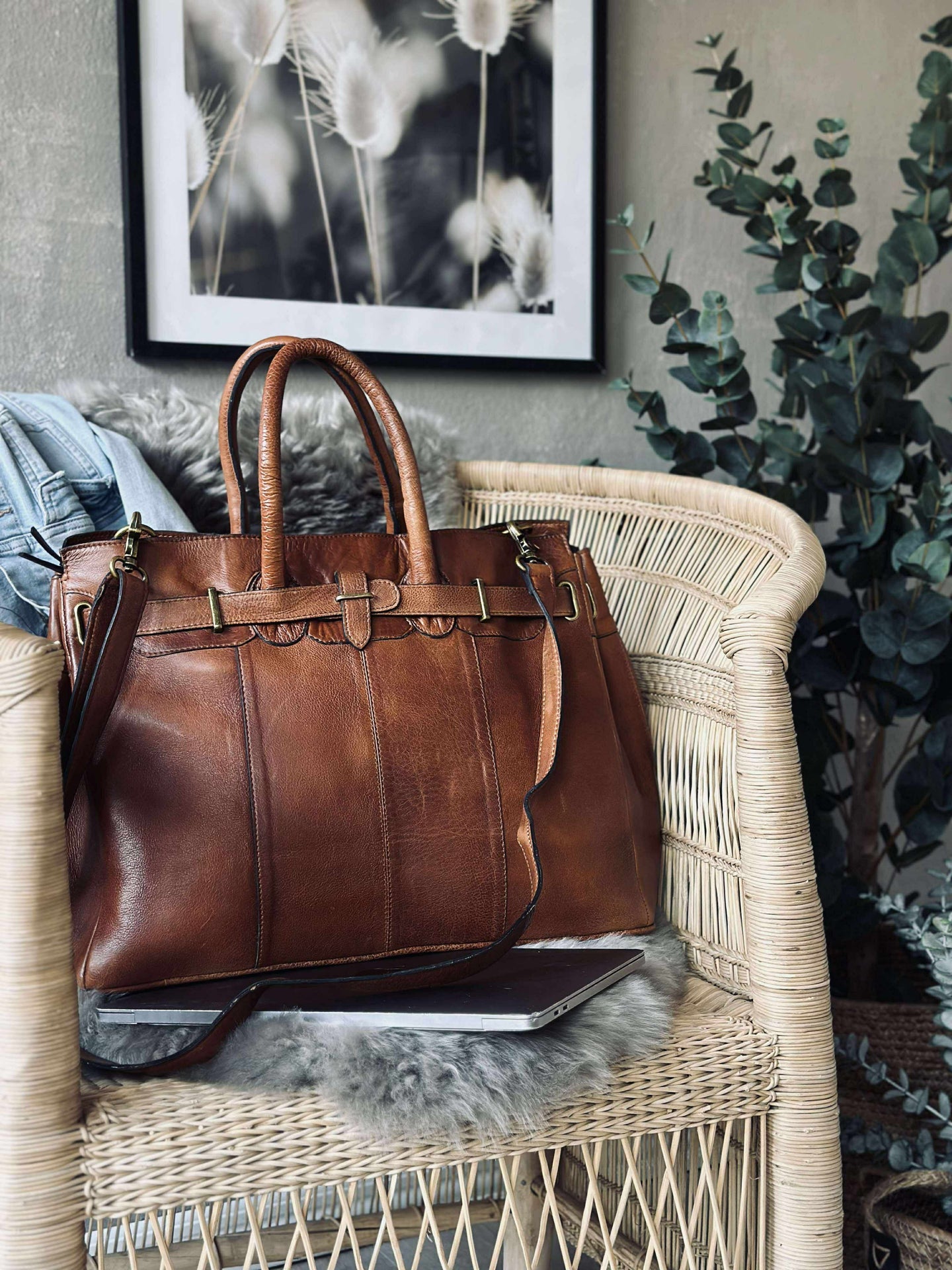 Arbeitstasche Mada Big walnut