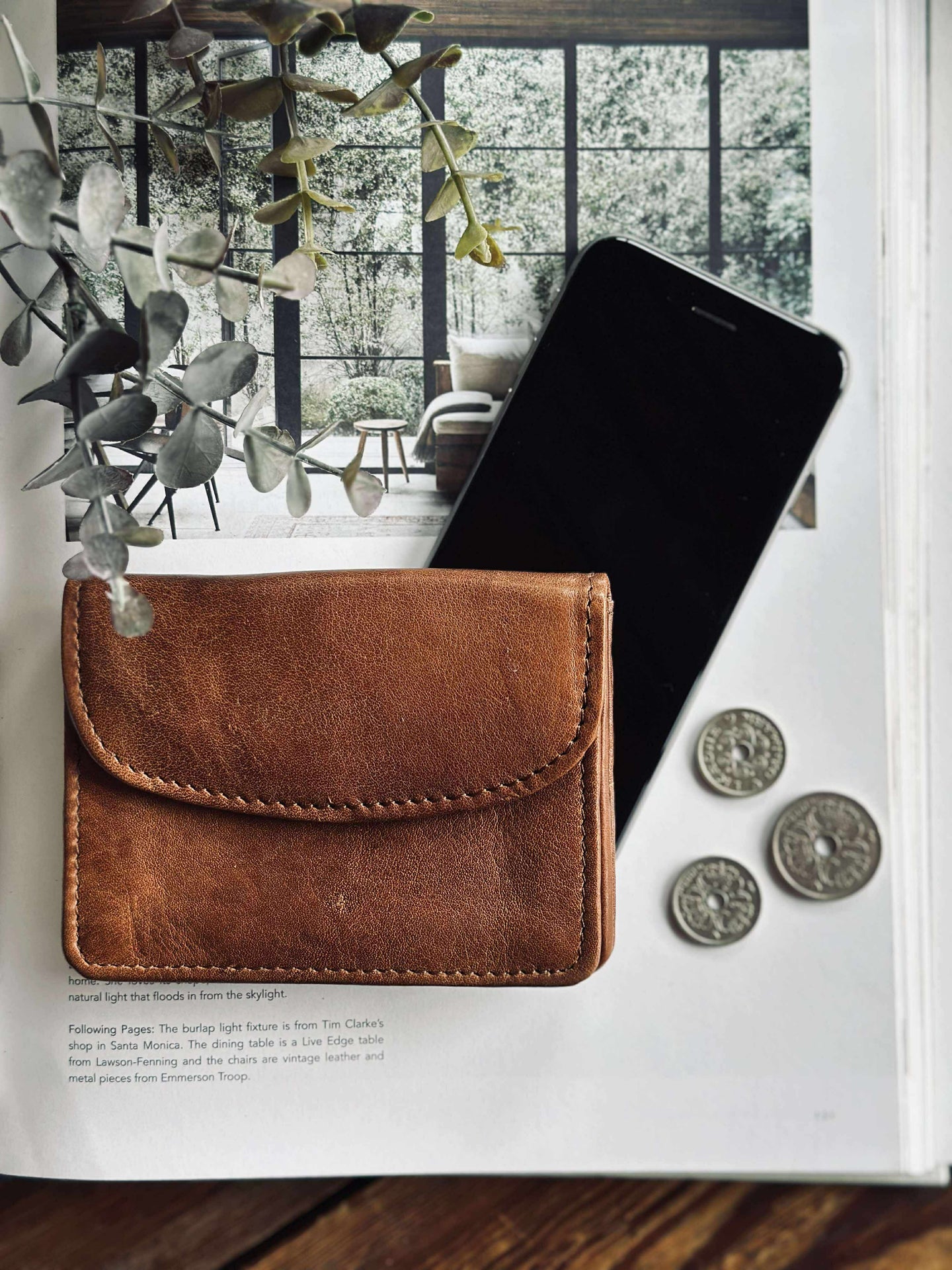 Portemonnaie Small URBAN Walnut