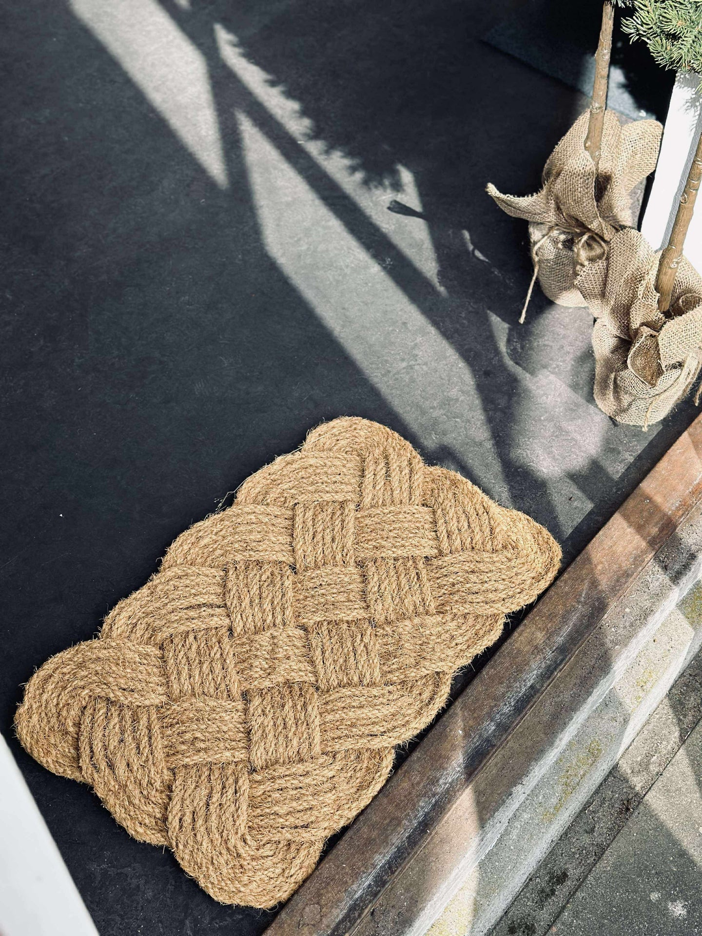 Jute-Türmatte