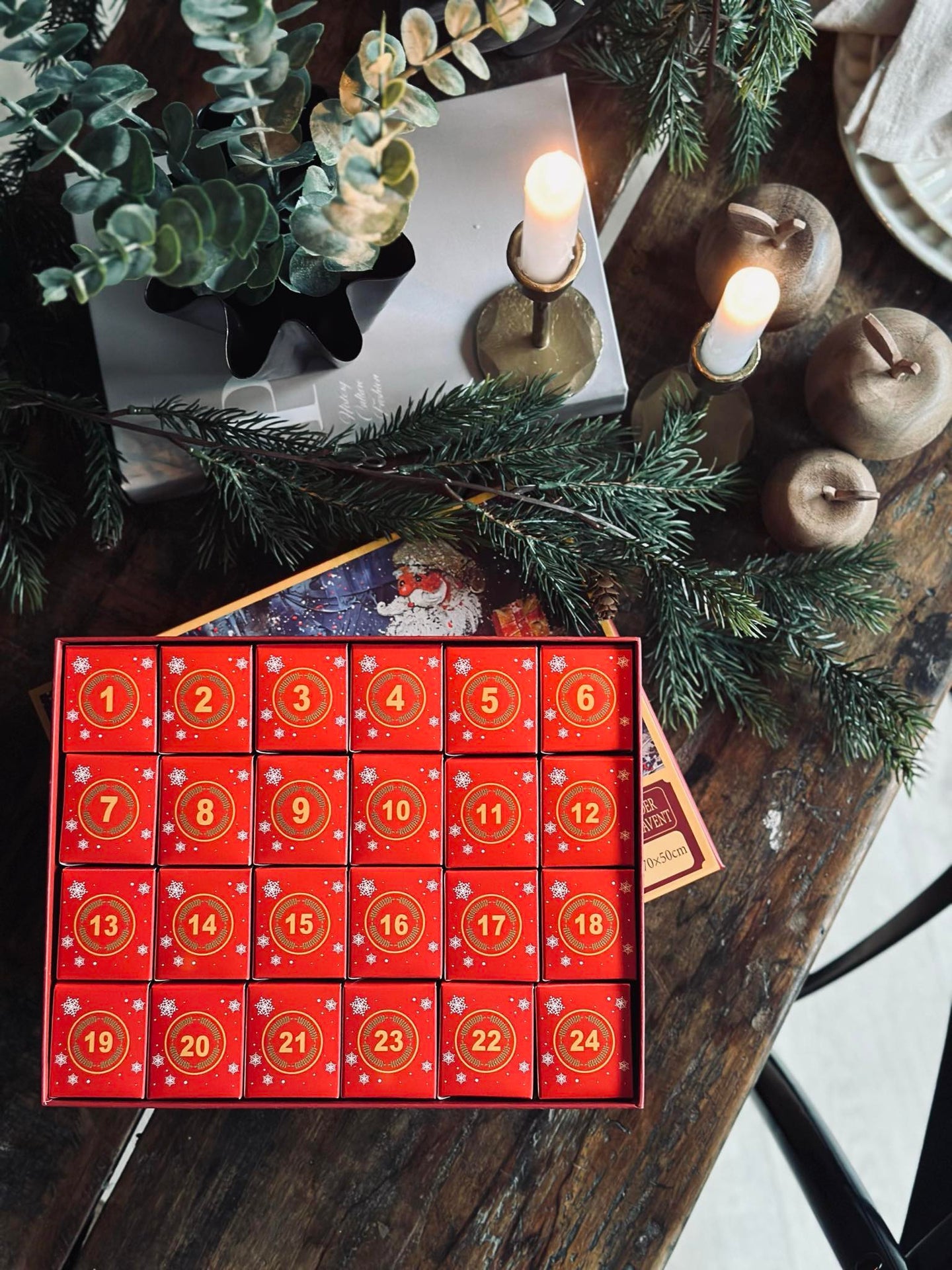 Julekalender puzzle mix