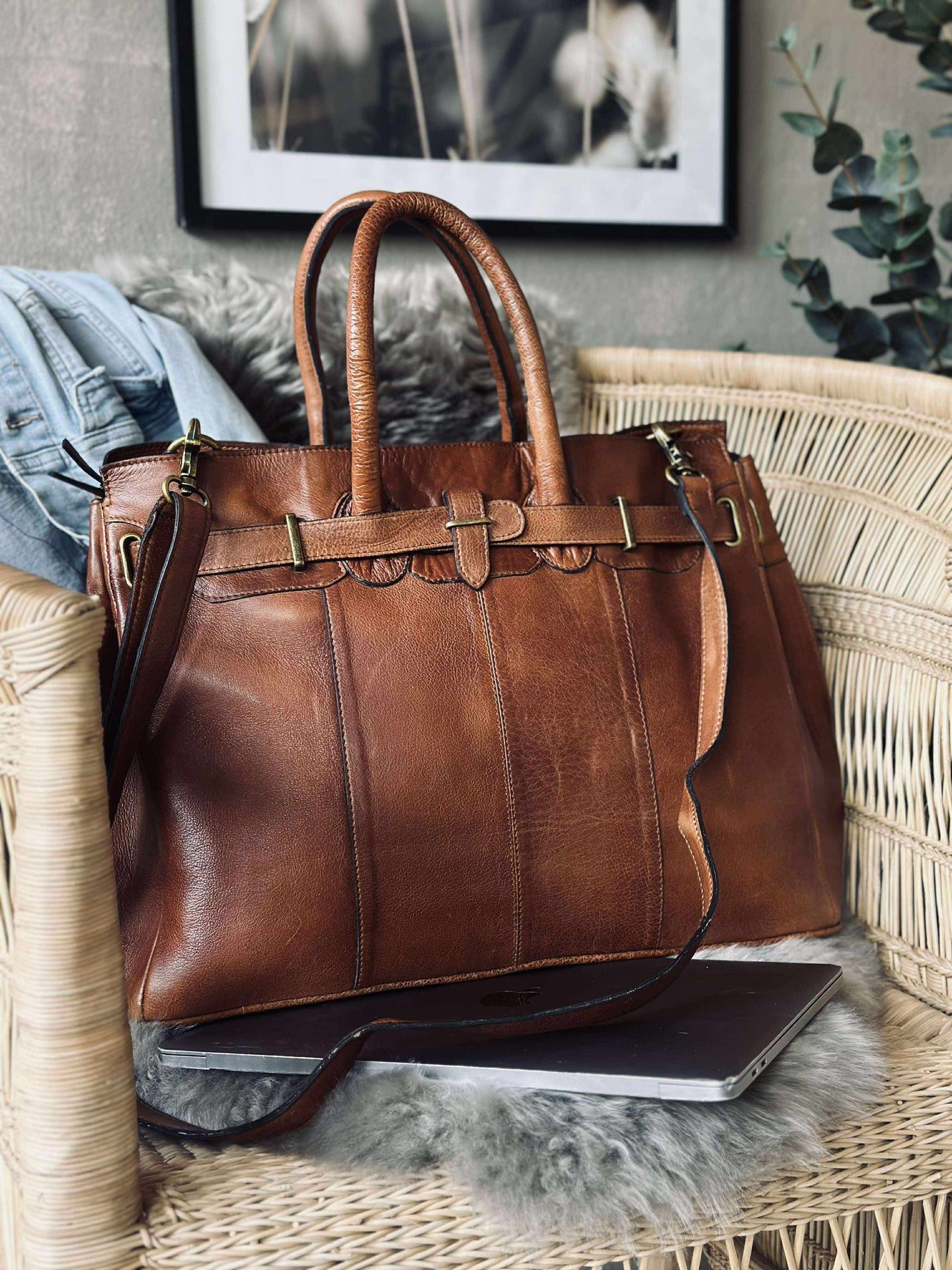Arbeitstasche Mada Big walnut