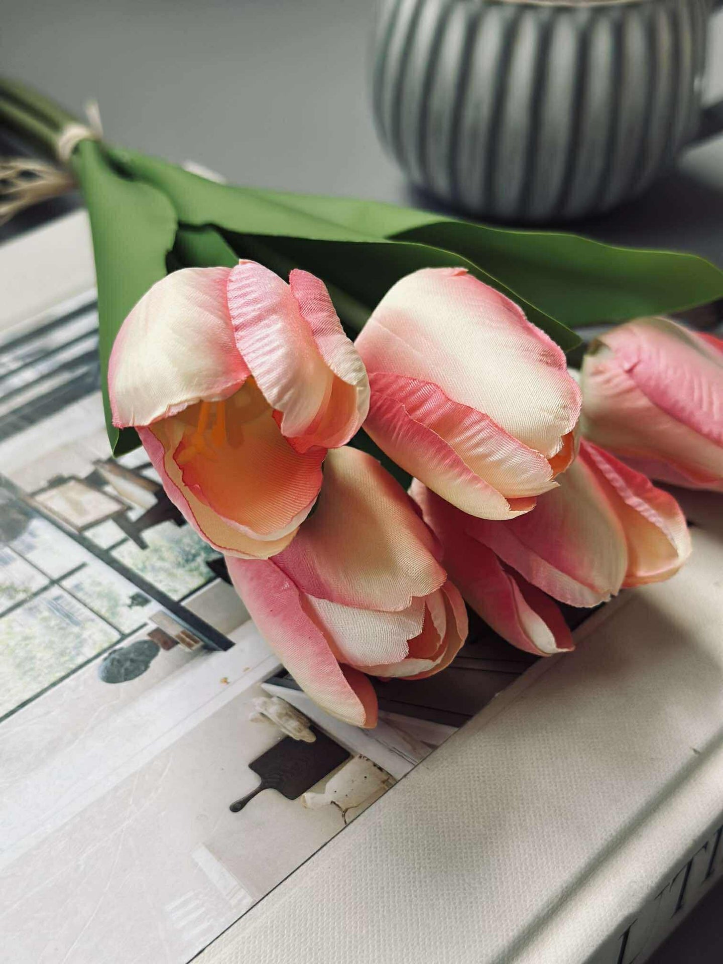 Tulpen Seidenoptik – Mehrere Farben