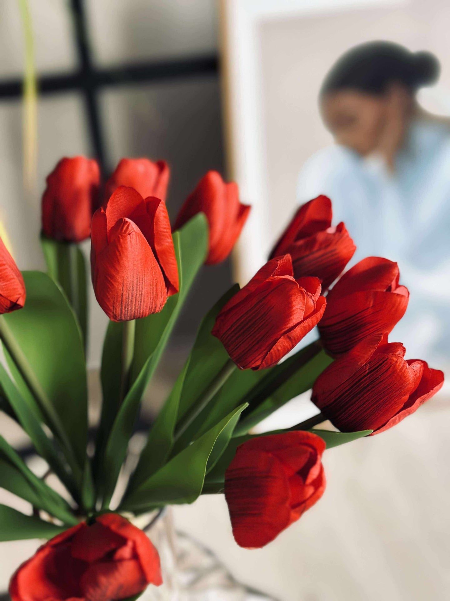 Tulpen Seidenoptik – Mehrere Farben