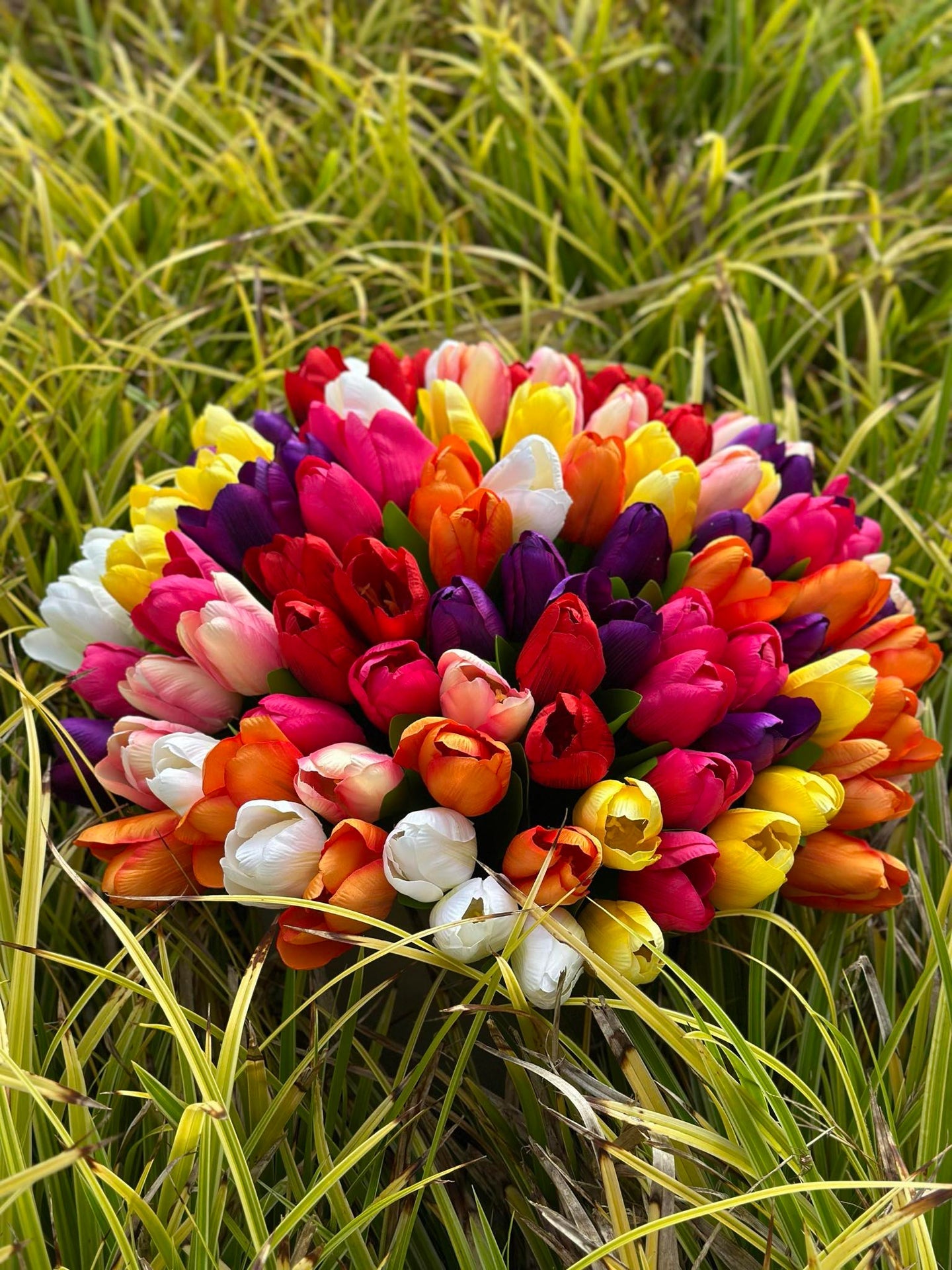 Tulpen Seidenoptik – Mehrere Farben