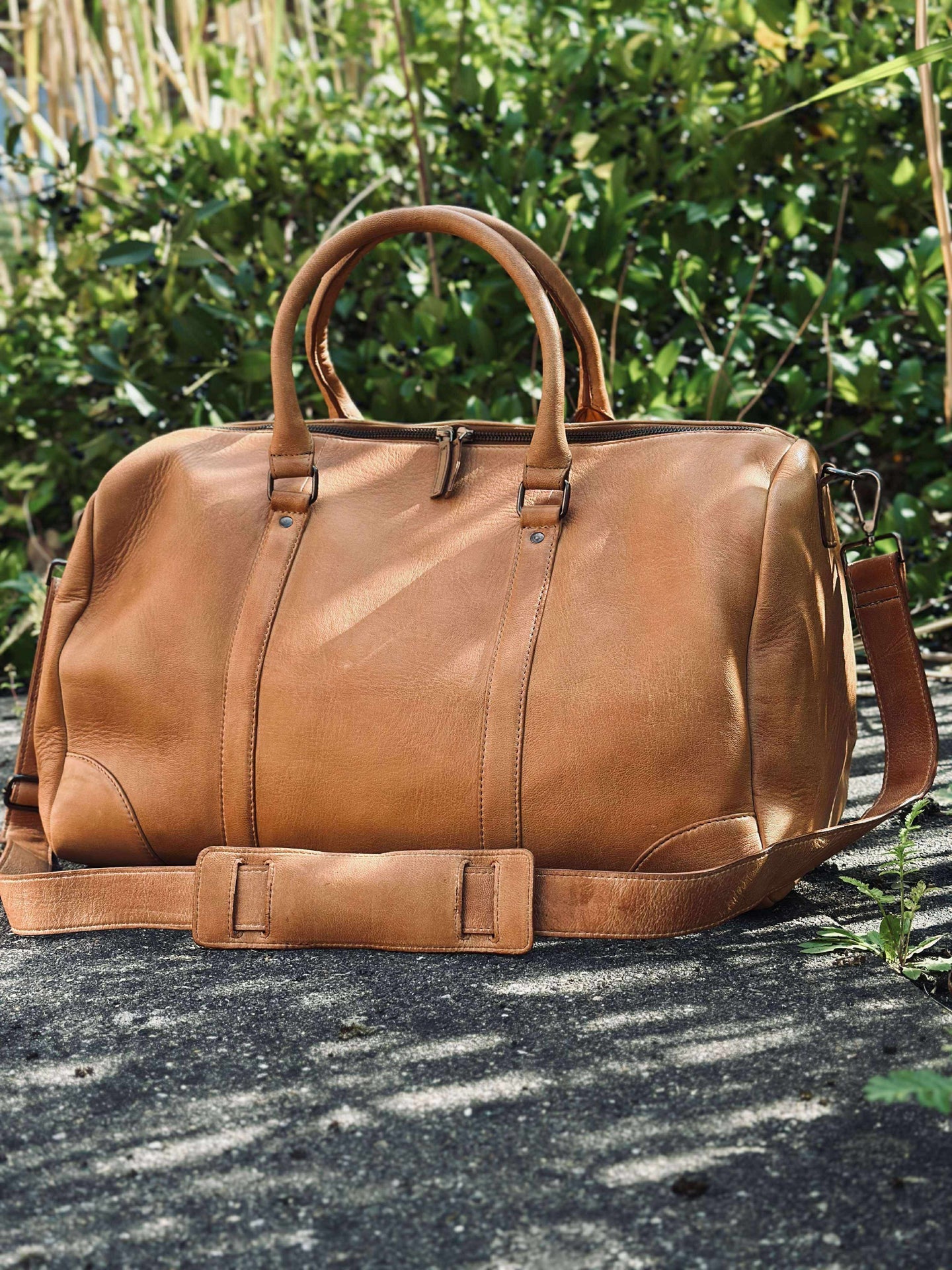 Weekender-Tasche Baily Cognac