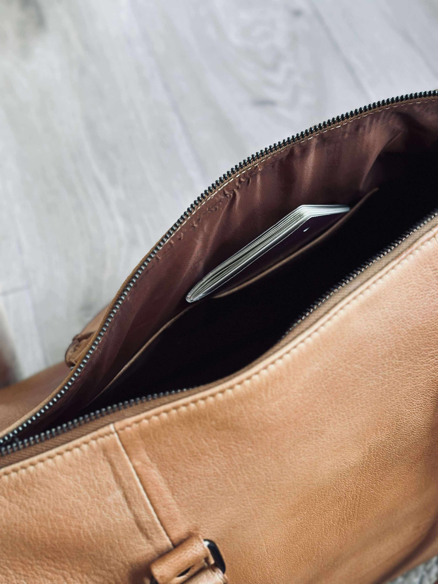 Weekender-Tasche Baily Cognac