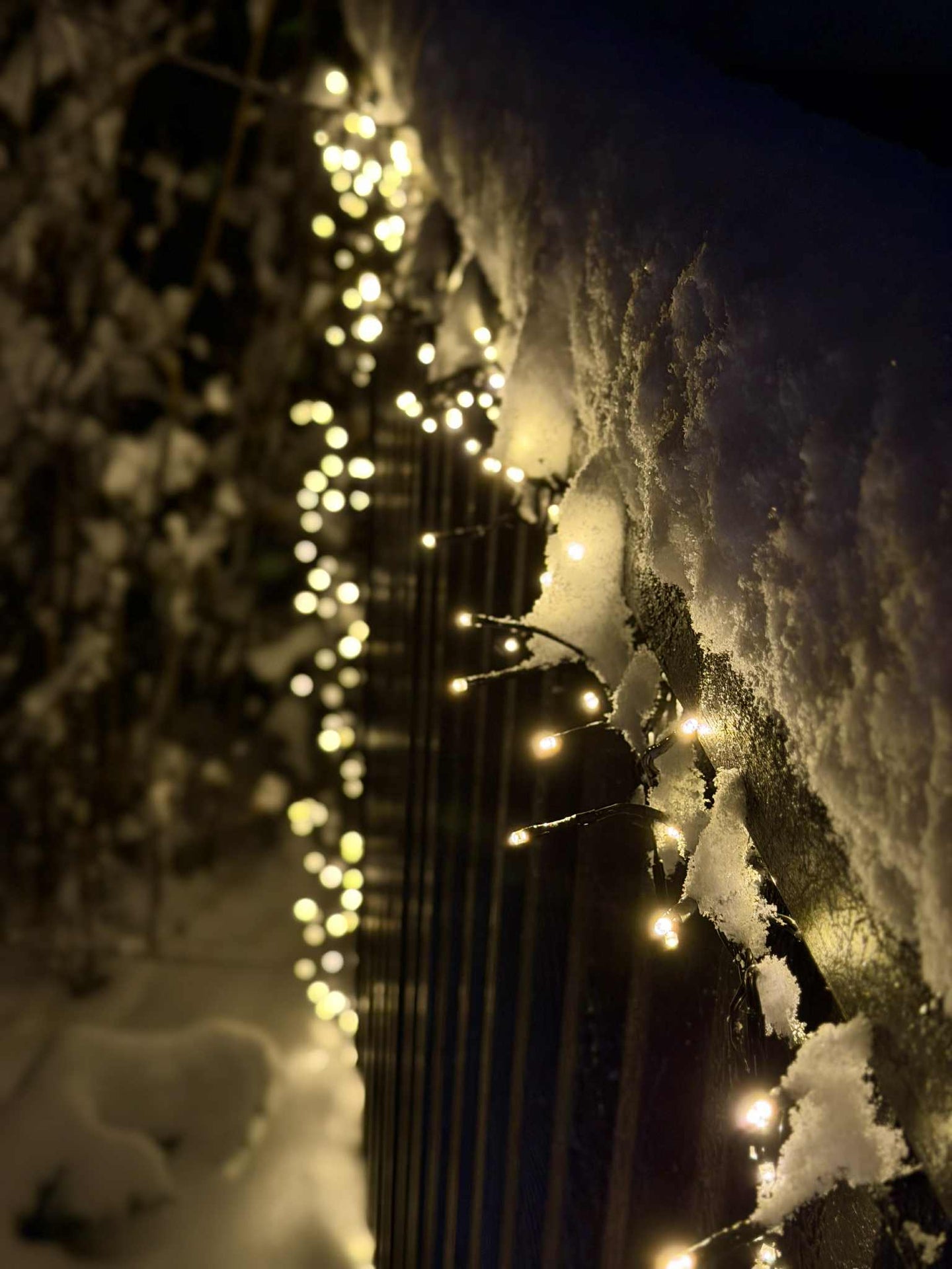 Lichterkette CLUSTER - Warmweiß