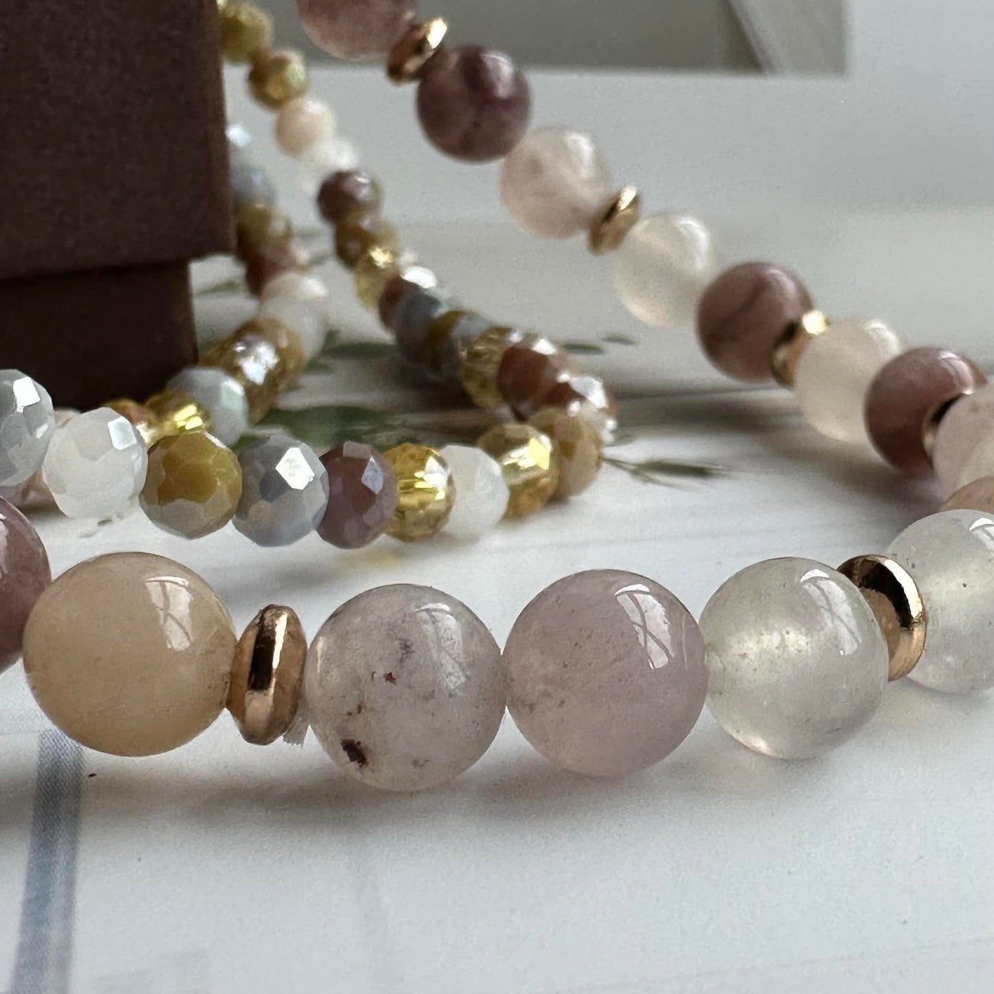 Armband Luna Blush Mix – Set mit 3 Stück