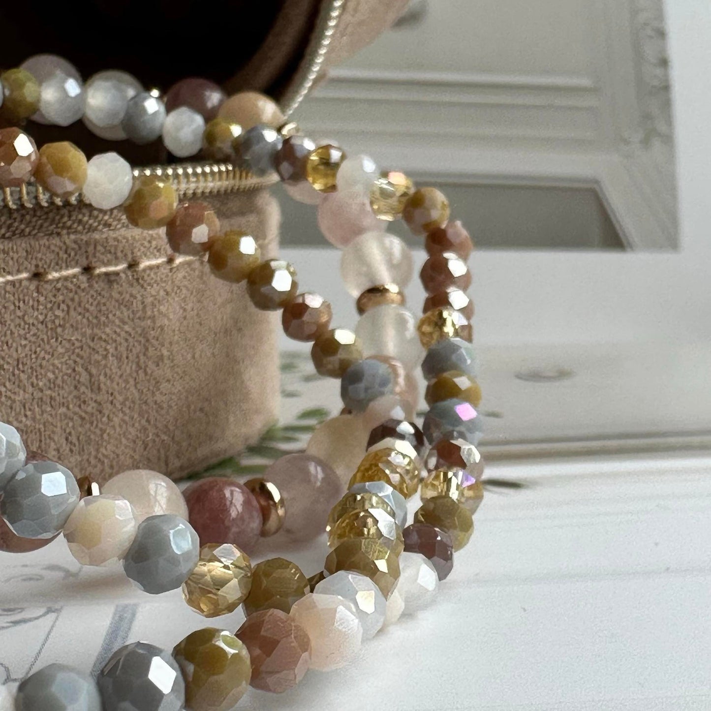 Armband Luna Blush Mix – Set mit 3 Stück