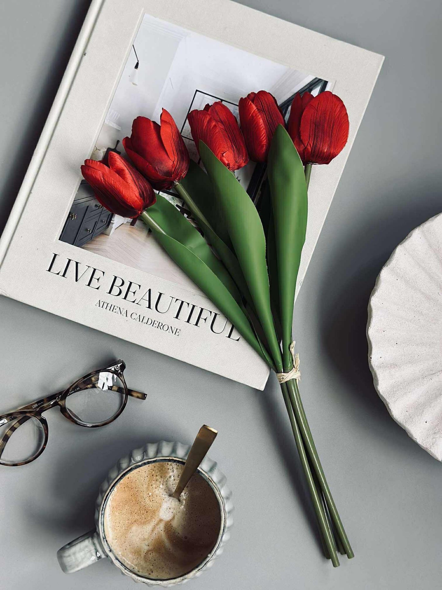 Tulpen Seidenoptik – Mehrere Farben